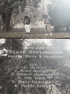 QUELLE CHRIS & CAVALIER "Death Tape 1: Black Cottonwood" VINYL LP