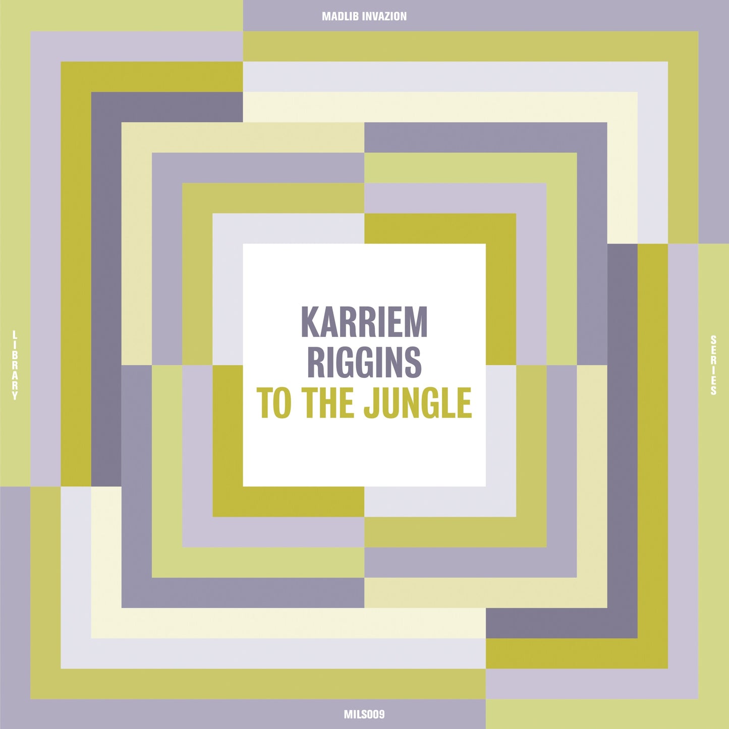(MILS009) KARRIEM RIGGINS "To The Jungle" VINYL LP