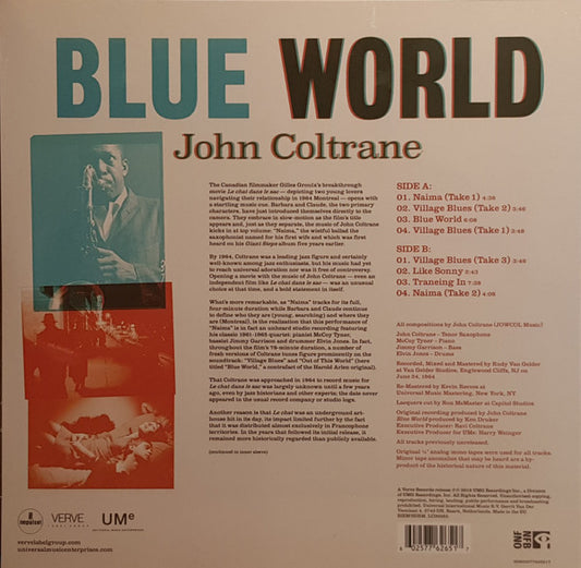 JOHN COLTRANE "Blue World" LP