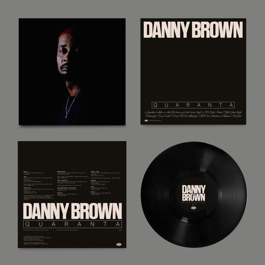DANNY BROWN "Quaranta" VINYL LP