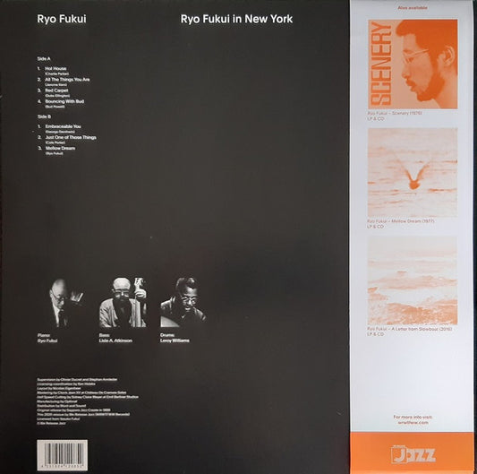 RYO FUKUI "In New York" LP