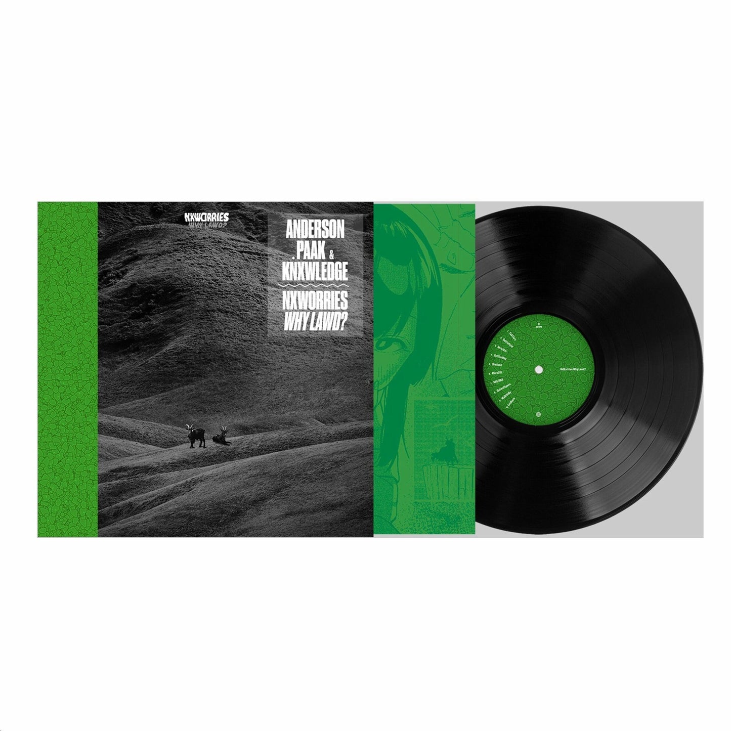 NXWORRIES (ANDERSON.PAAK & KNXWLEDGE) "Why Lawd" LP
