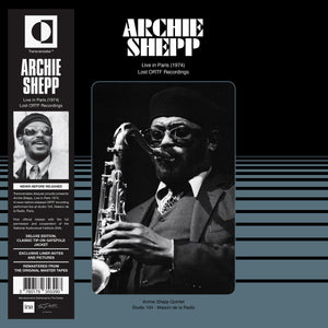 ARCHIE SHEPP "Live In Paris 1974" VINYL LP