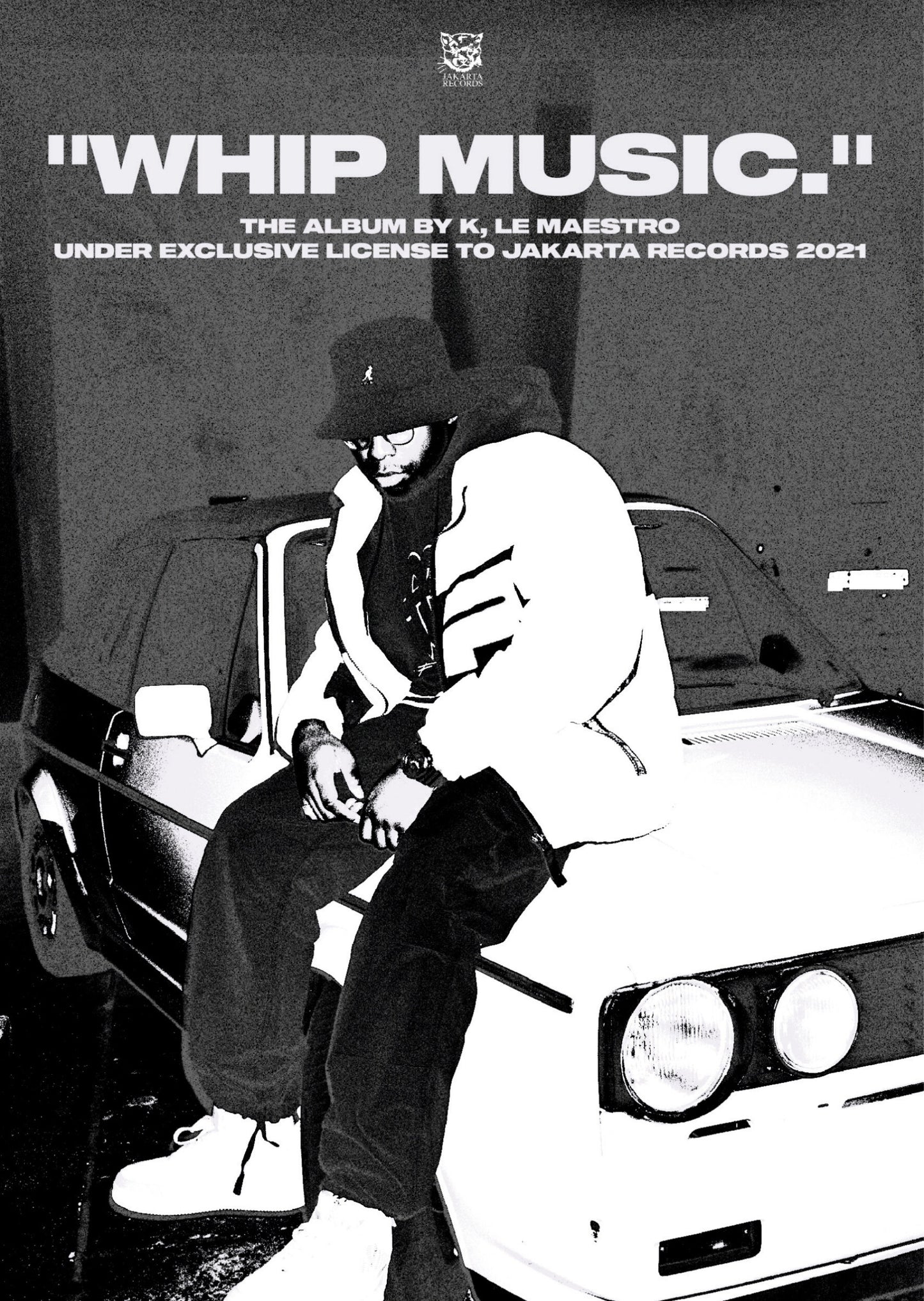 K, LE MAESTRO "Whip Music" VINYL LP