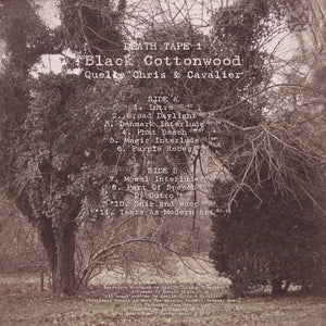 QUELLE CHRIS & CAVALIER "Death Tape 1: Black Cottonwood" LP