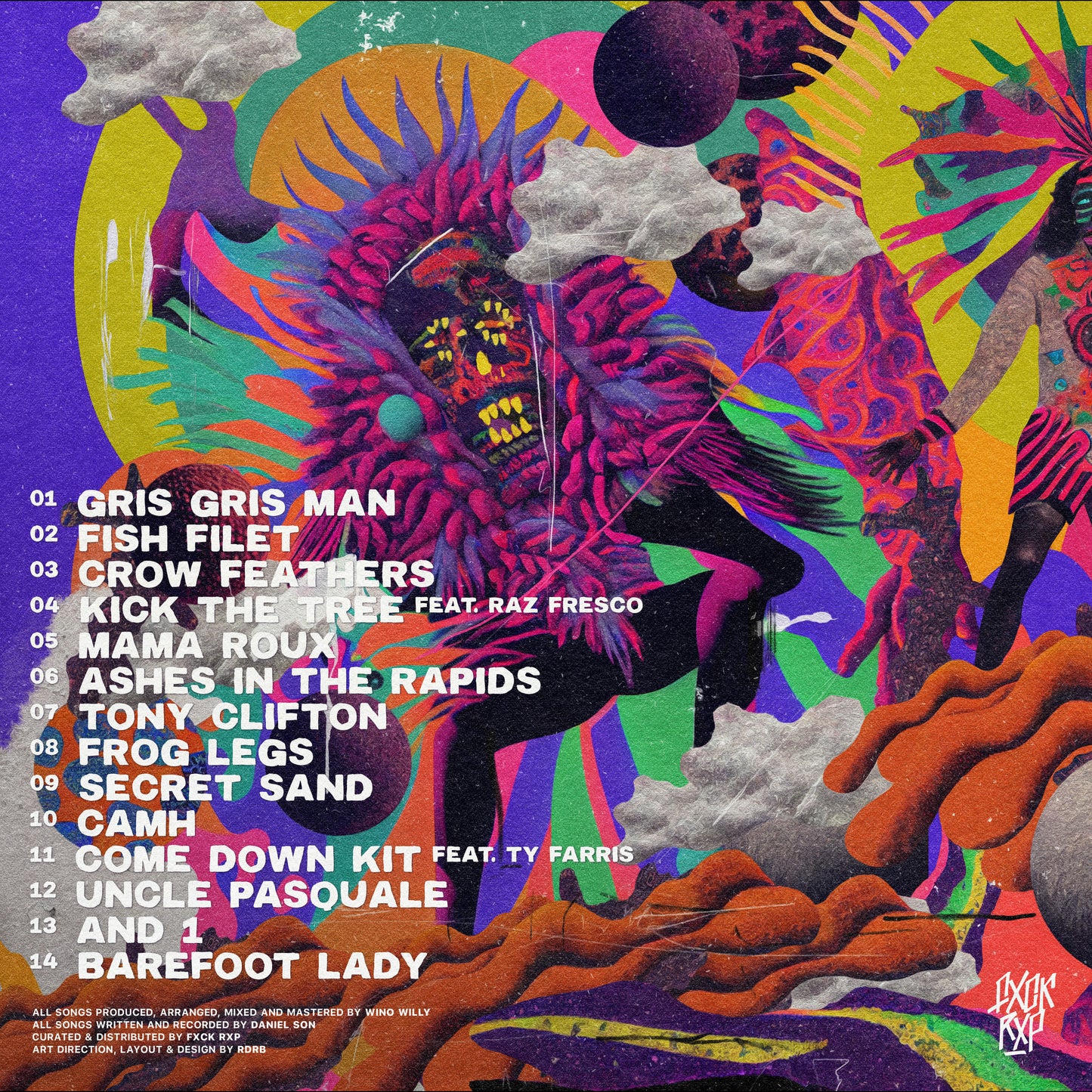 [FRR084] DANIEL SON & WINO WILLY "Gris-Gris" LP