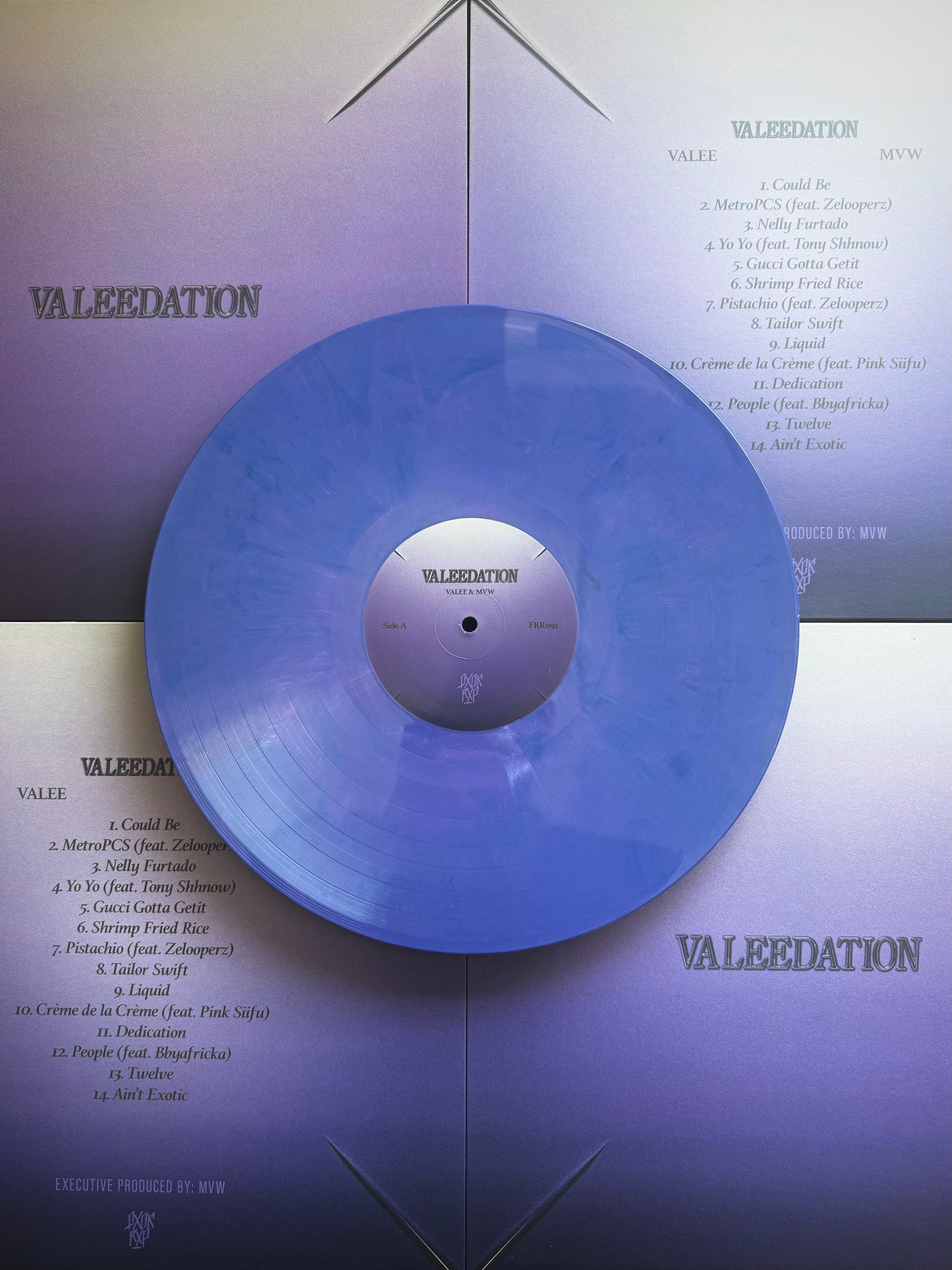 [FRR092] VALEE & MVW "Valeedation" LP