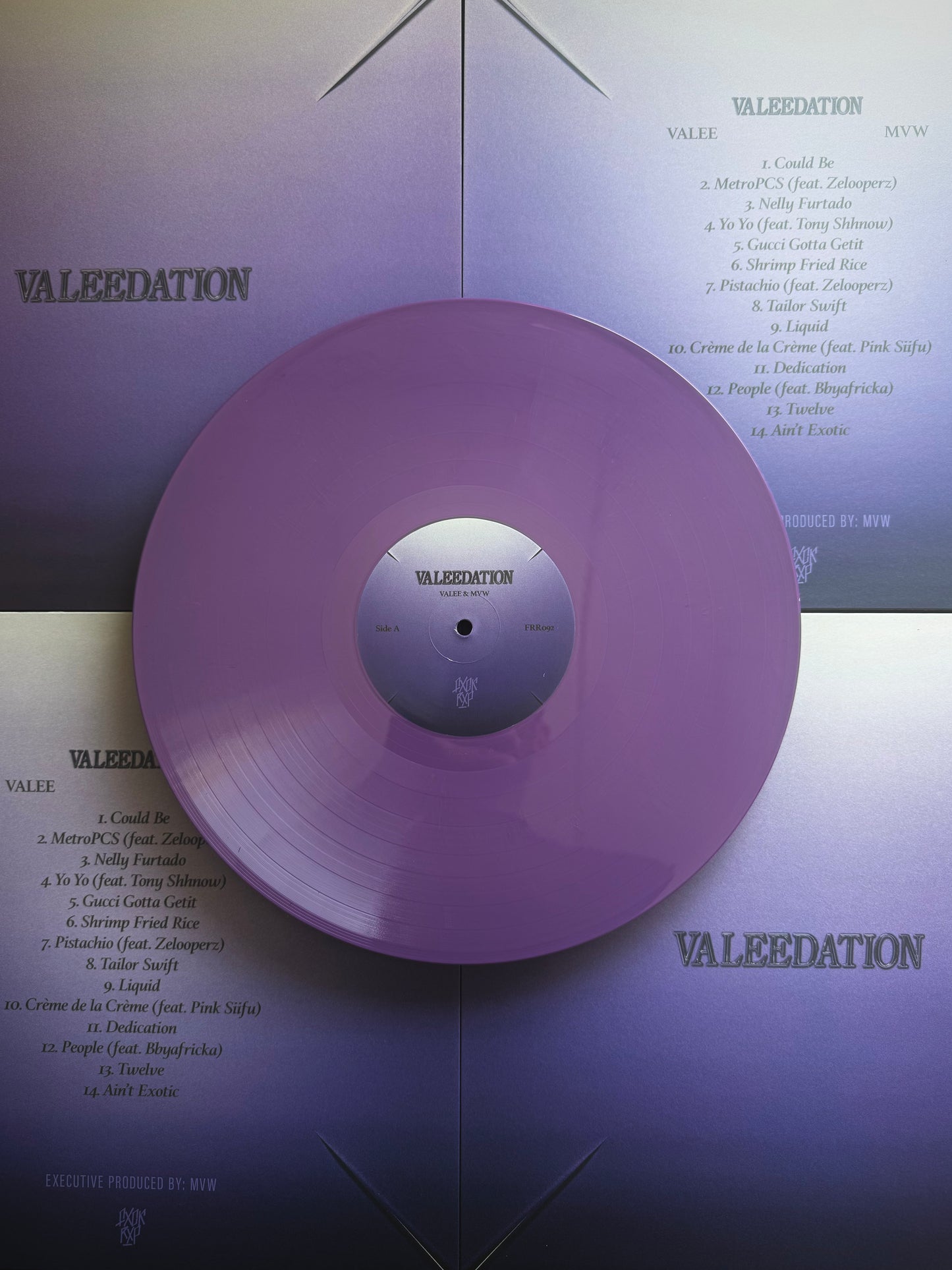[FRR092] VALEE & MVW "Valeedation" LP
