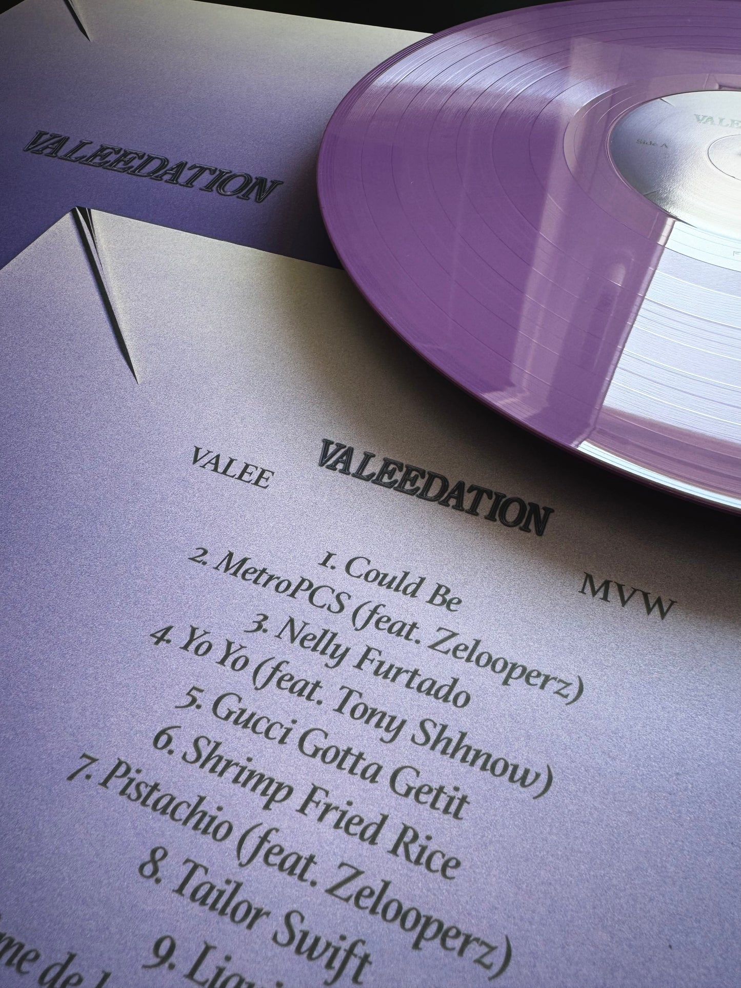 [FRR092] VALEE & MVW "Valeedation" LP