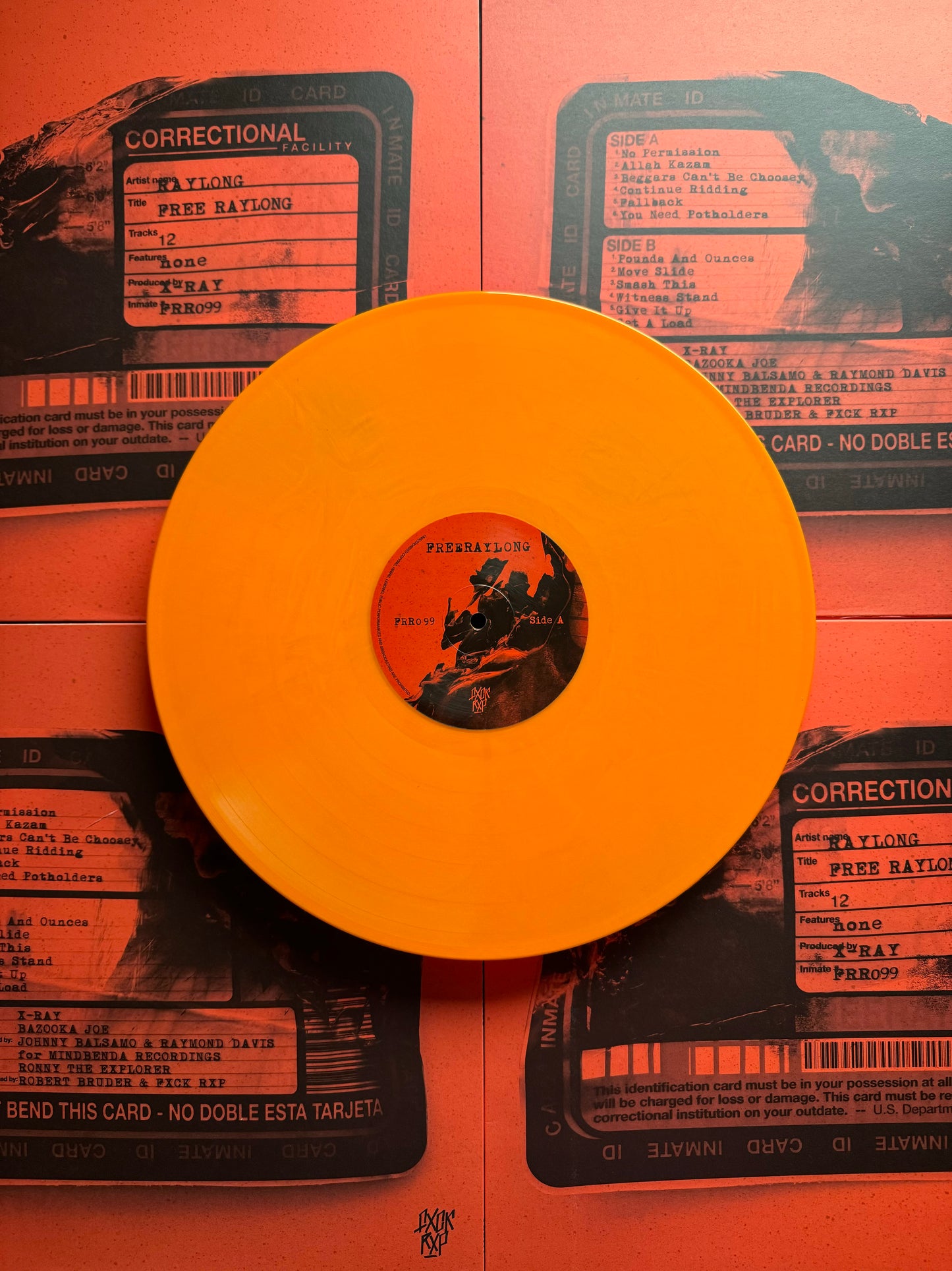 [FRR099] X-RAY & RAYLONG "FREE RAYLONG" VINYL LP