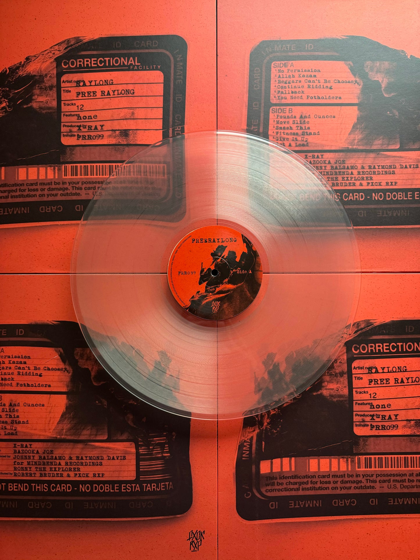 [FRR099] X-RAY & RAYLONG "FREE RAYLONG" VINYL LP