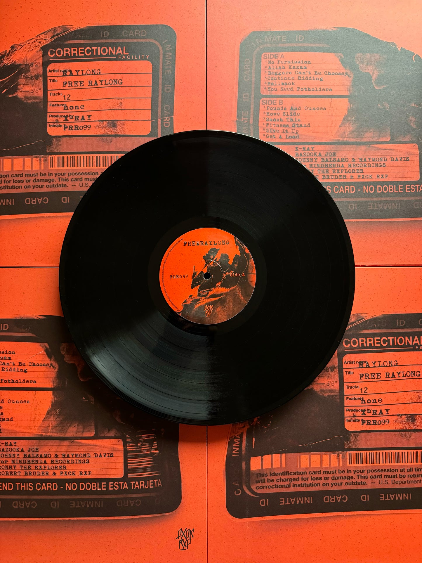 [FRR099] X-RAY & RAYLONG "FREE RAYLONG" VINYL LP