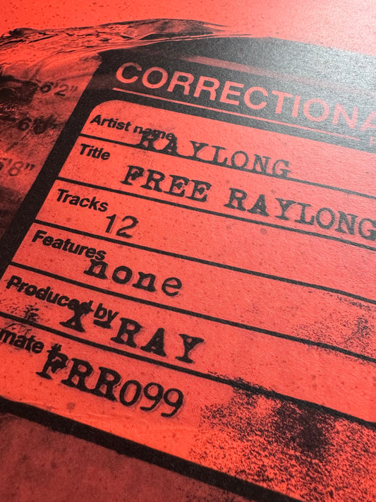 [FRR099] X-RAY & RAYLONG "FREE RAYLONG" VINYL LP