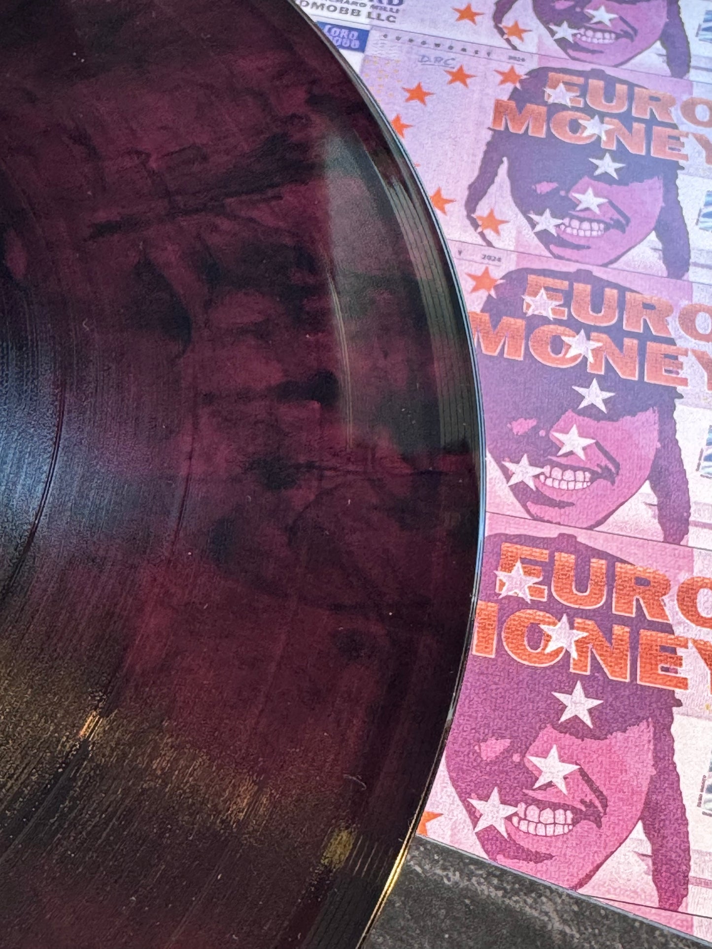 FLEE LORD & RICHARD MILLI "Euro Money" LP