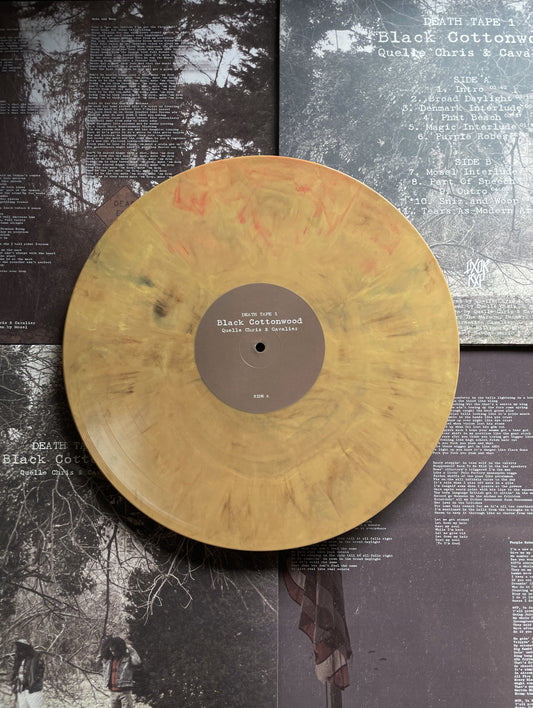 [FRR083] QUELLE CHRIS & CAVALIER "Death Tape 1: Black Cottonwood" LP