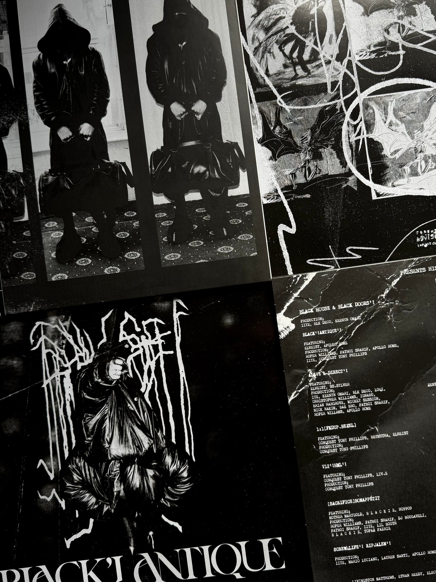 [FRR106] PINK SIIFU "Black'!Antique" 2LP