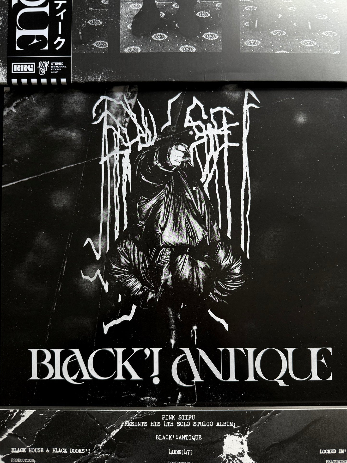 [FRR106] PINK SIIFU "Black'!Antique" 2LP