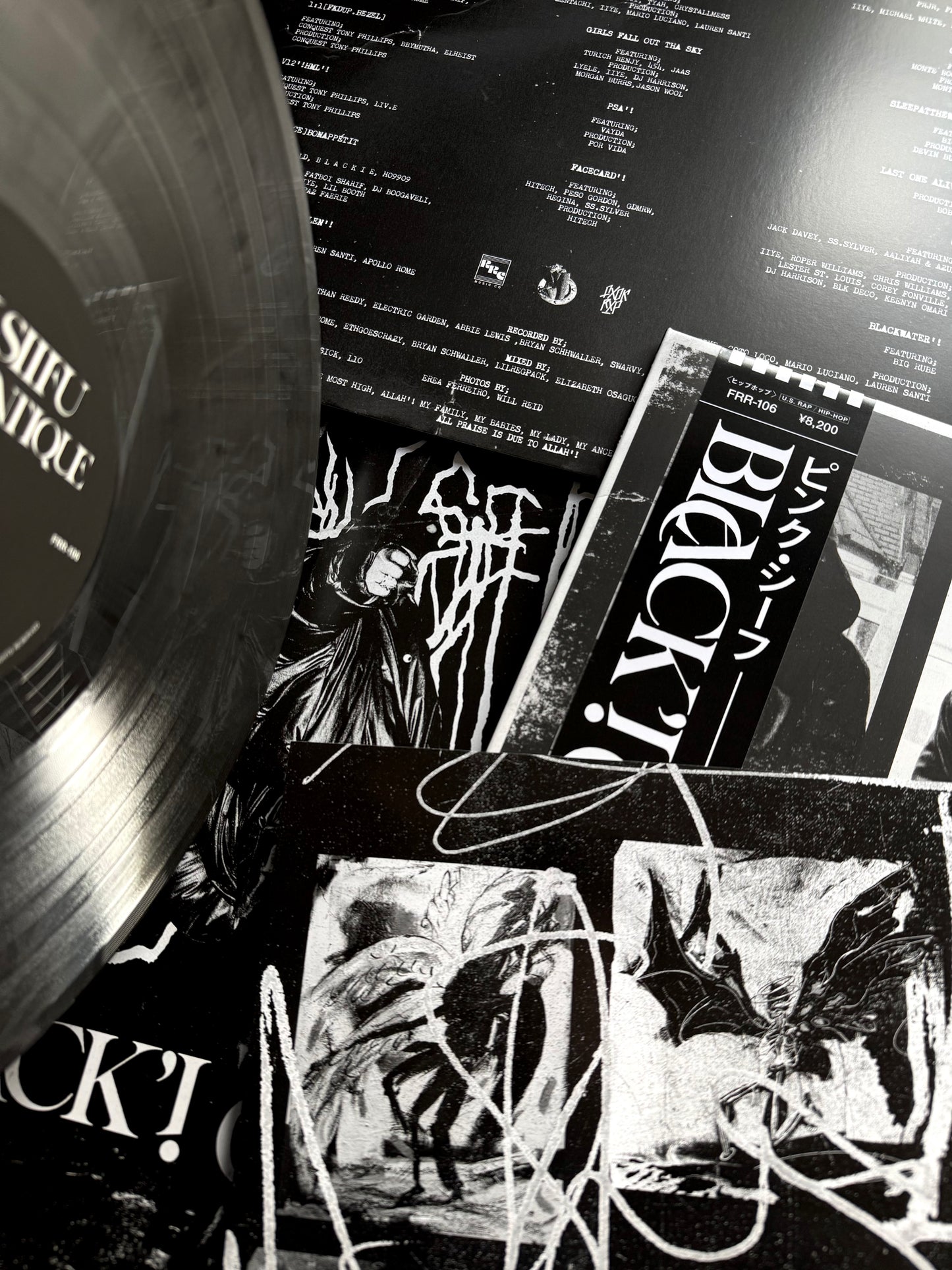 [FRR106] PINK SIIFU "Black'!Antique" 2LP