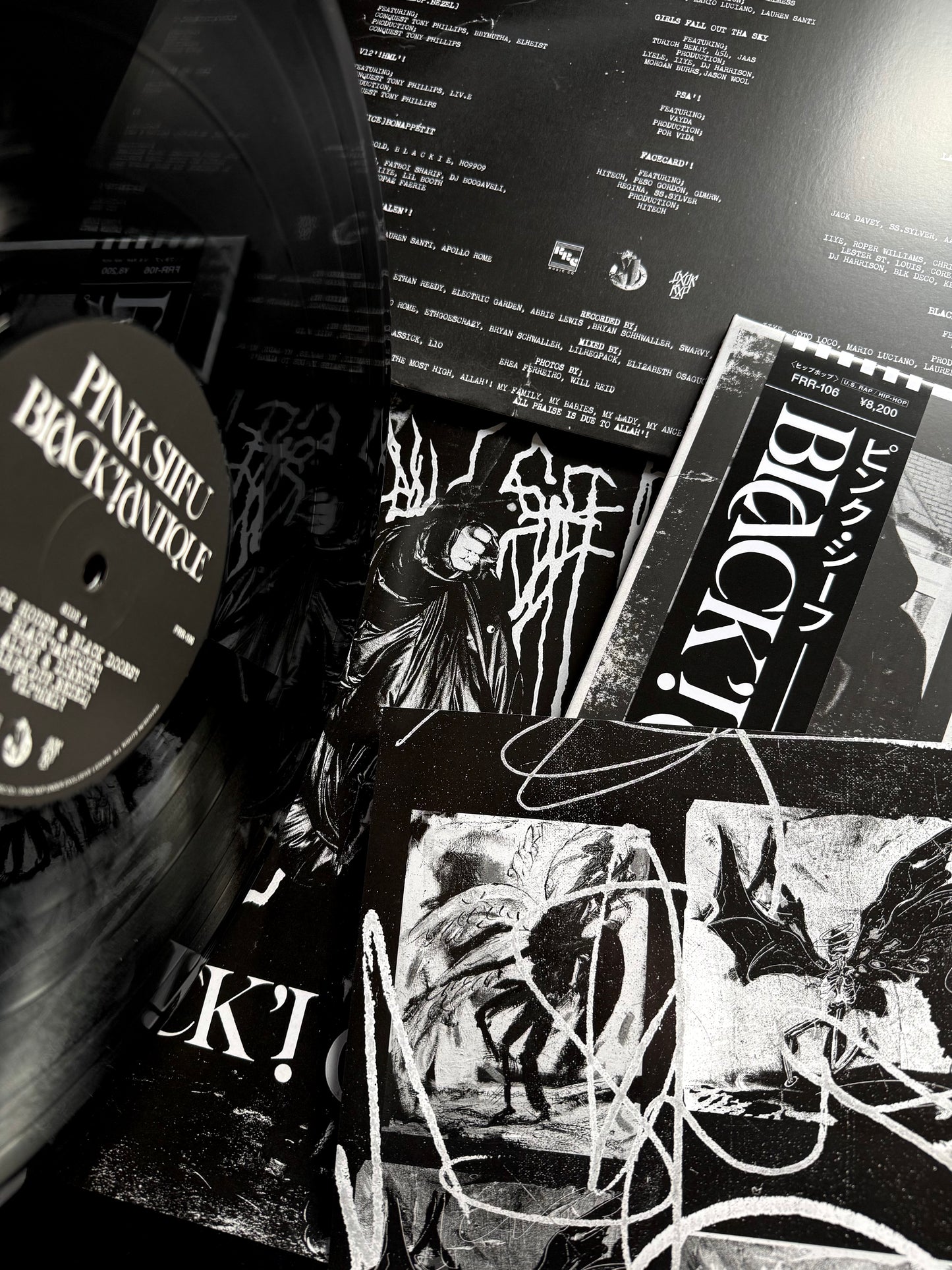 [FRR106] PINK SIIFU "Black'!Antique" 2LP