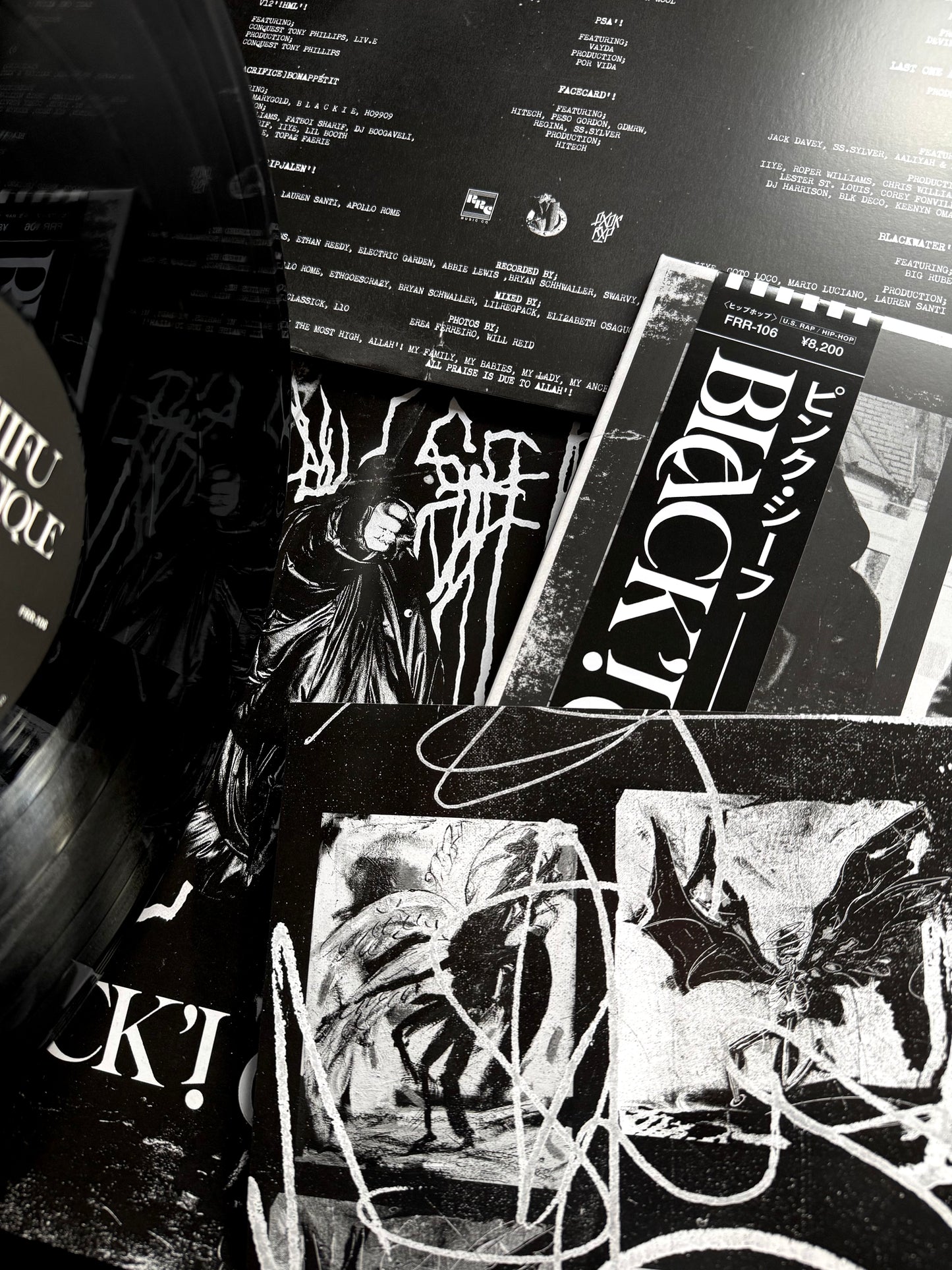 [FRR106] PINK SIIFU "Black'!Antique" 2LP