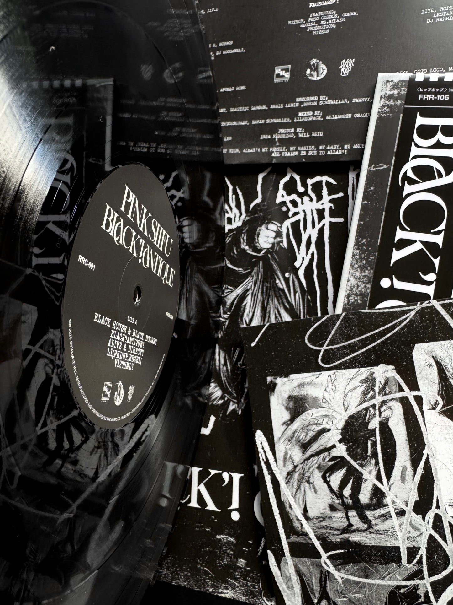 [FRR106] PINK SIIFU "Black'!Antique" 2LP