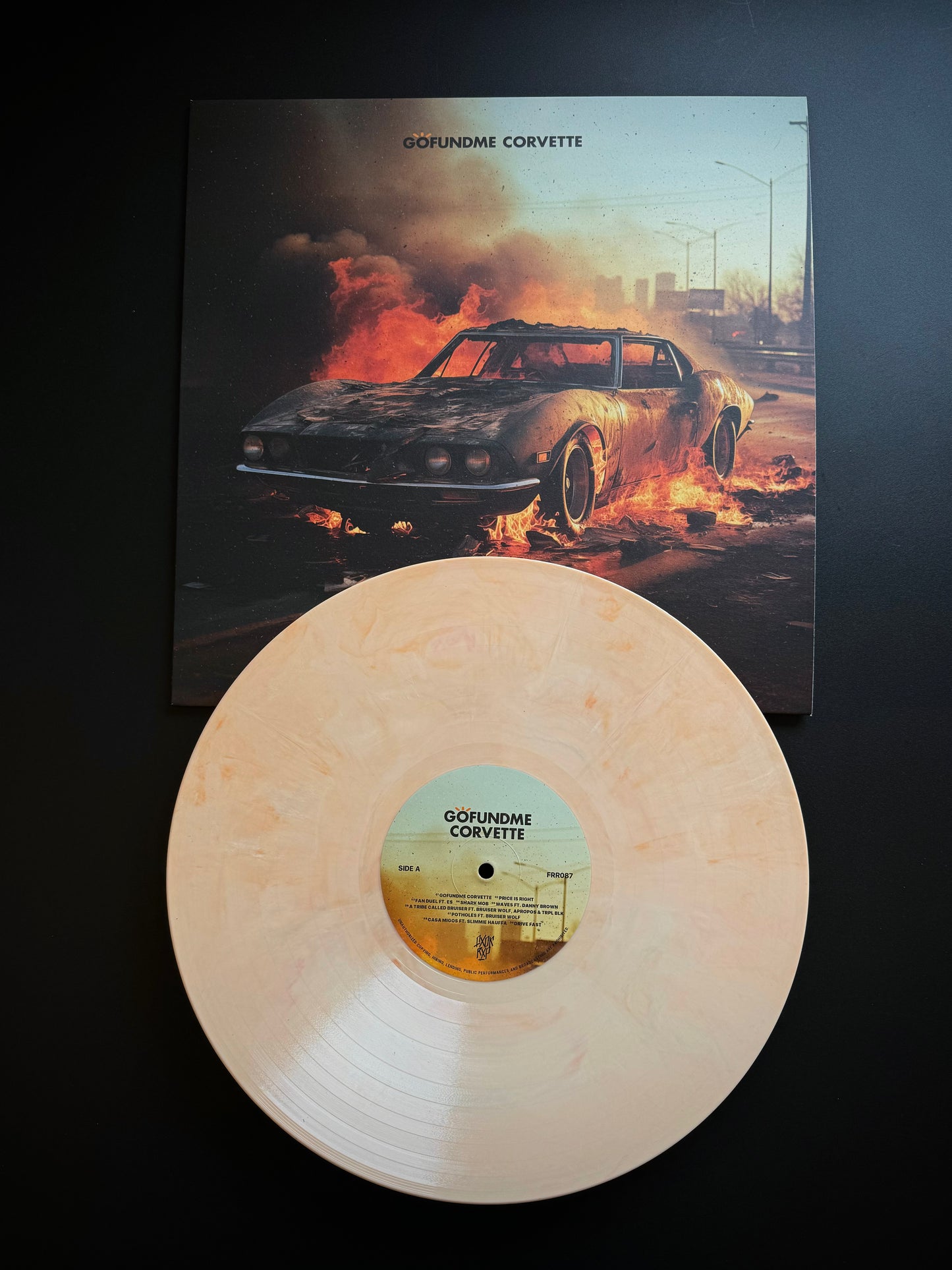 [FRR087] J.U.S (of BRUISER BRIGADE) "GoFundMe Corvette" LP