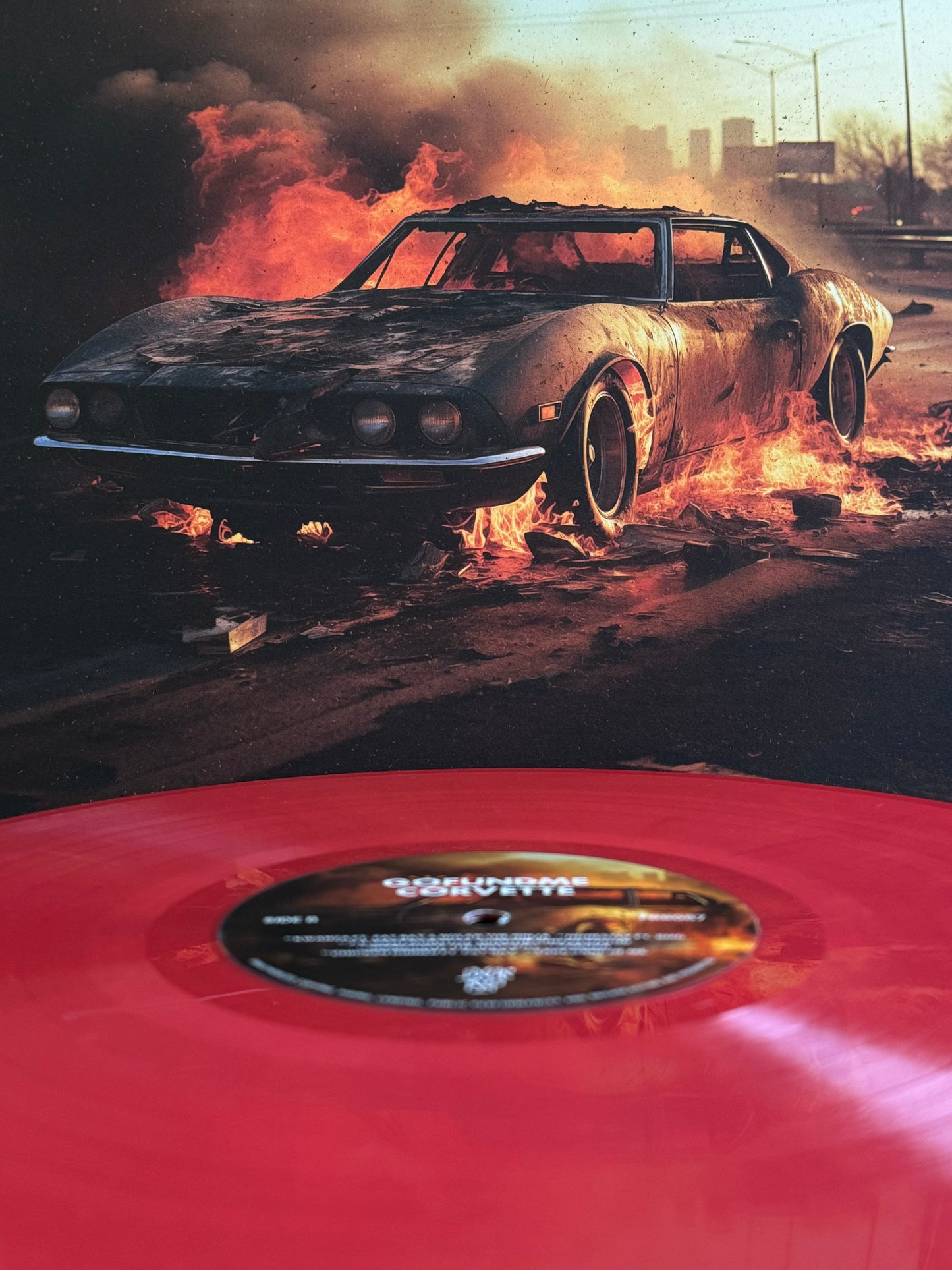 [FRR087] J.U.S (of BRUISER BRIGADE) "GoFundMe Corvette" LP