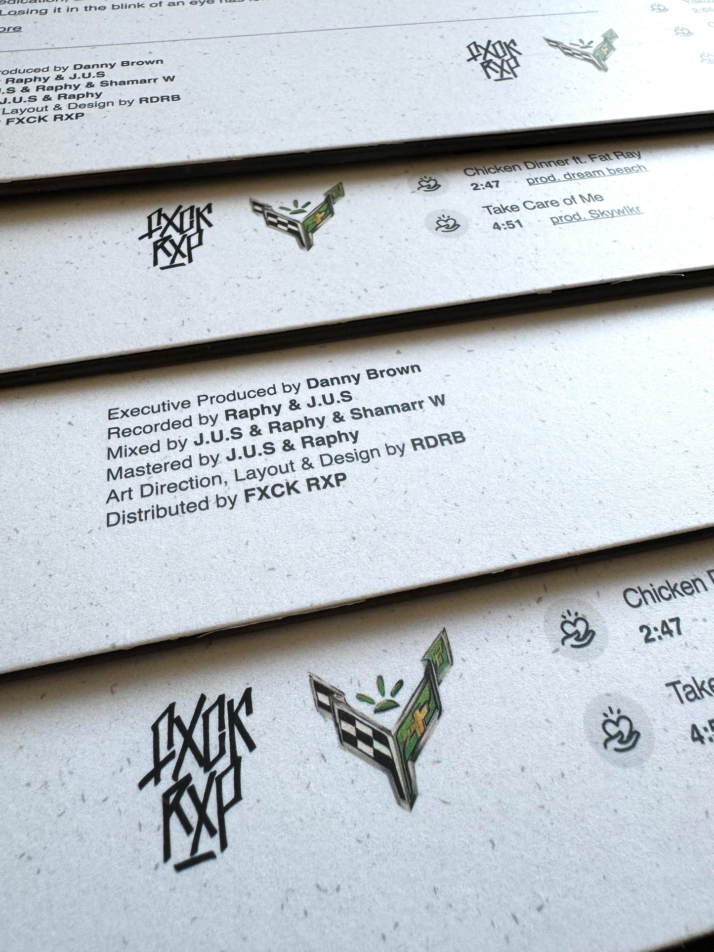 [FRR087] J.U.S (of BRUISER BRIGADE) "GoFundMe Corvette" LP