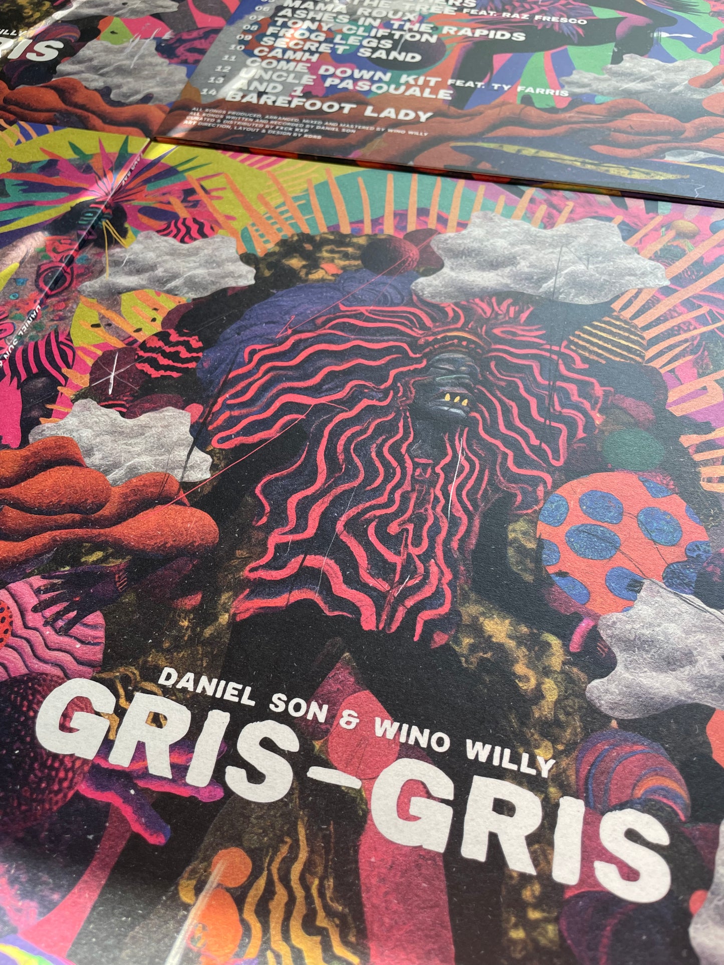 [FRR084] DANIEL SON & WINO WILLY "Gris-Gris" LP