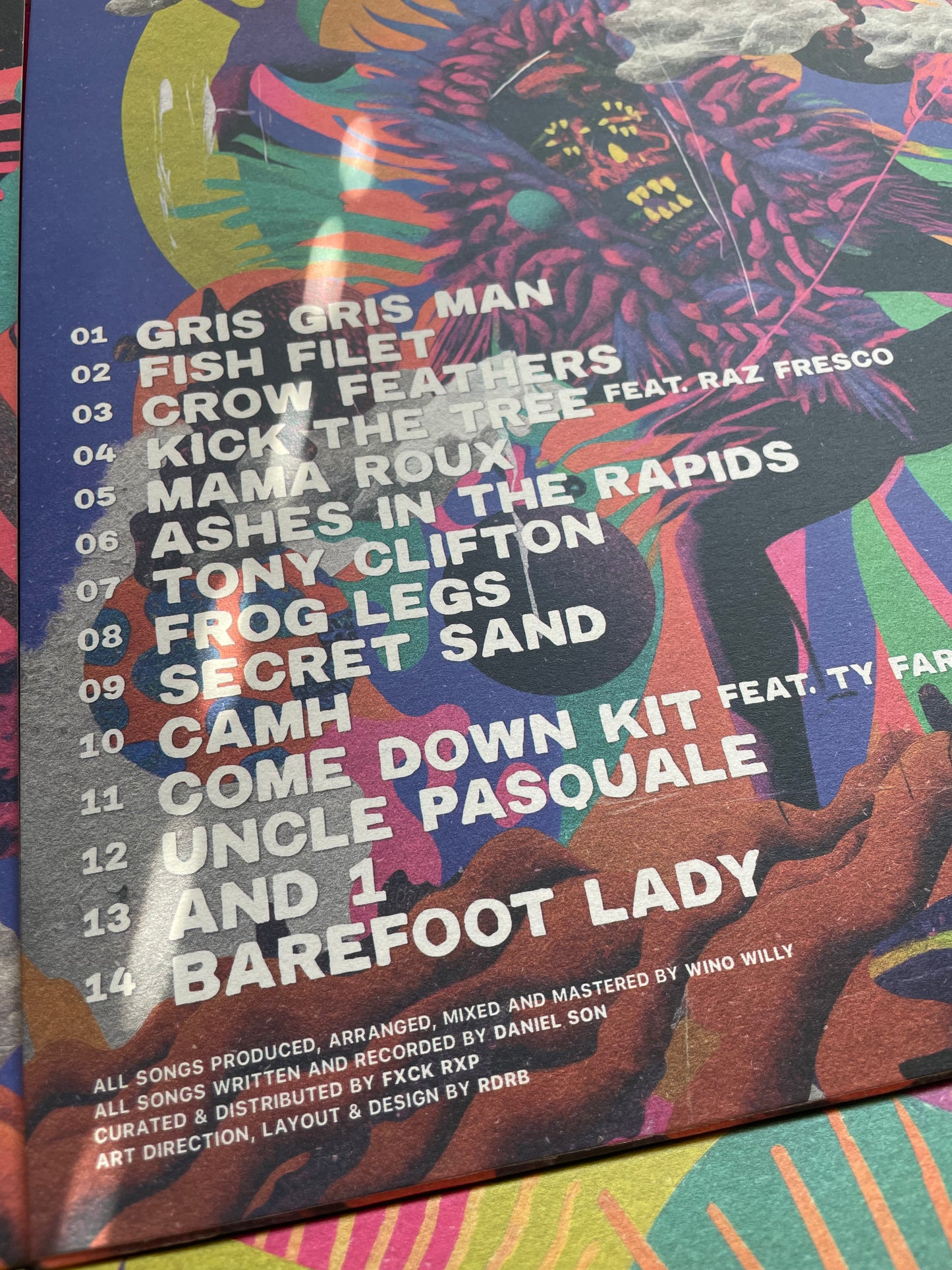 [FRR084] DANIEL SON & WINO WILLY "Gris-Gris" LP