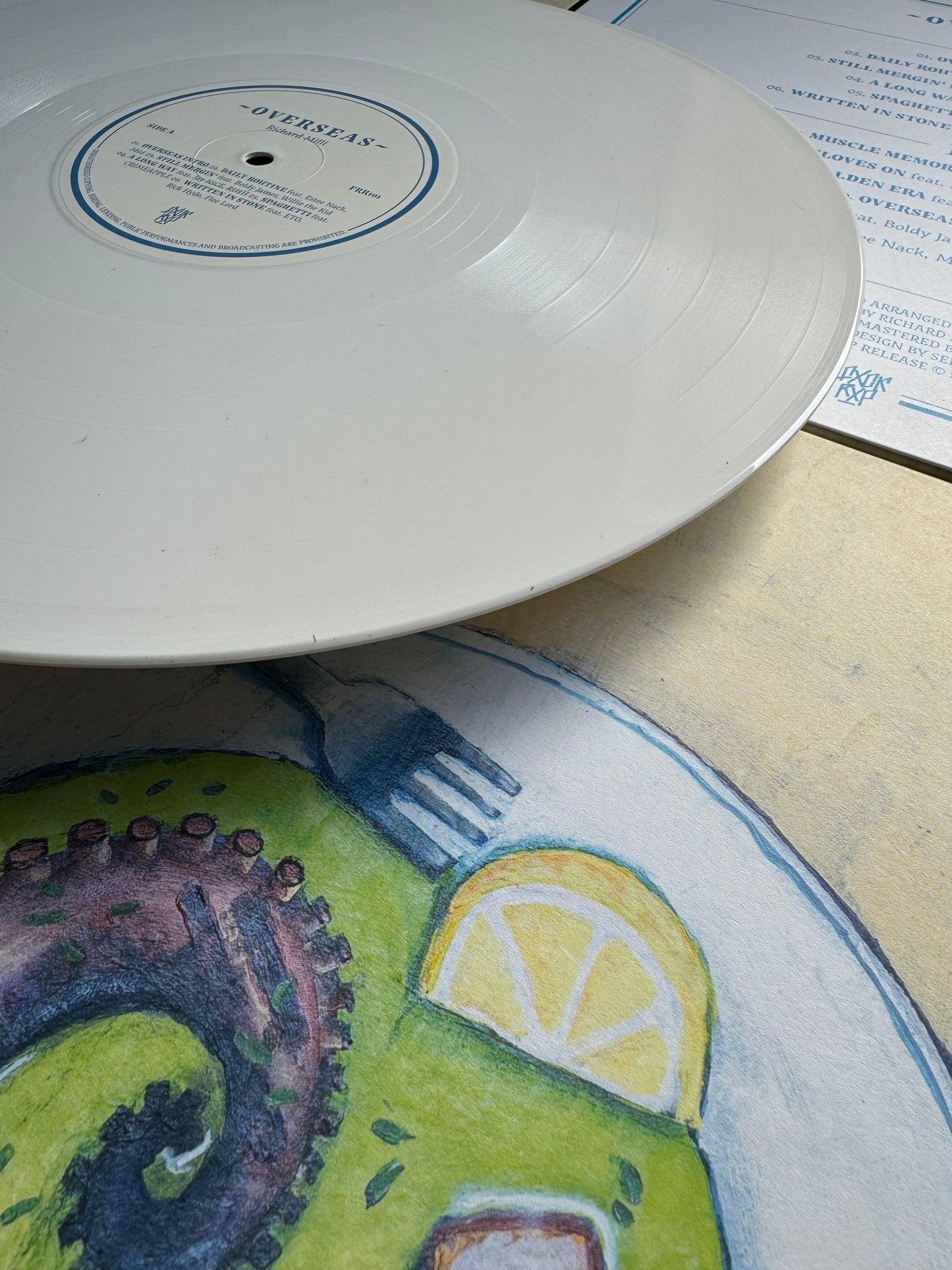 [FRR101] RICHARD MILLI "Overseas" LP (ft. BOLDY JAMES, ESTEE NACK, THA GOD FAHIM, ETO, RICK HYDE and others)