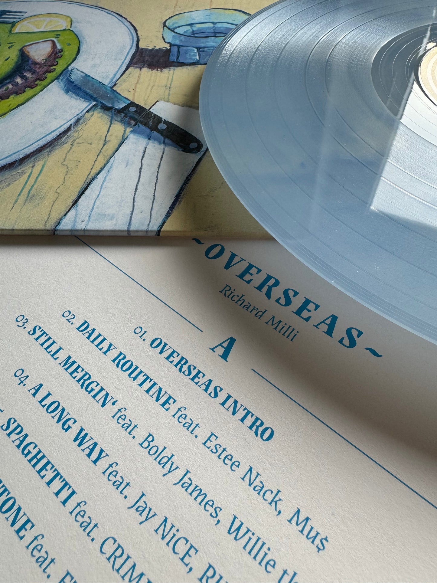 [FRR101] RICHARD MILLI "Overseas" LP (ft. BOLDY JAMES, ESTEE NACK, THA GOD FAHIM, ETO, RICK HYDE and others)