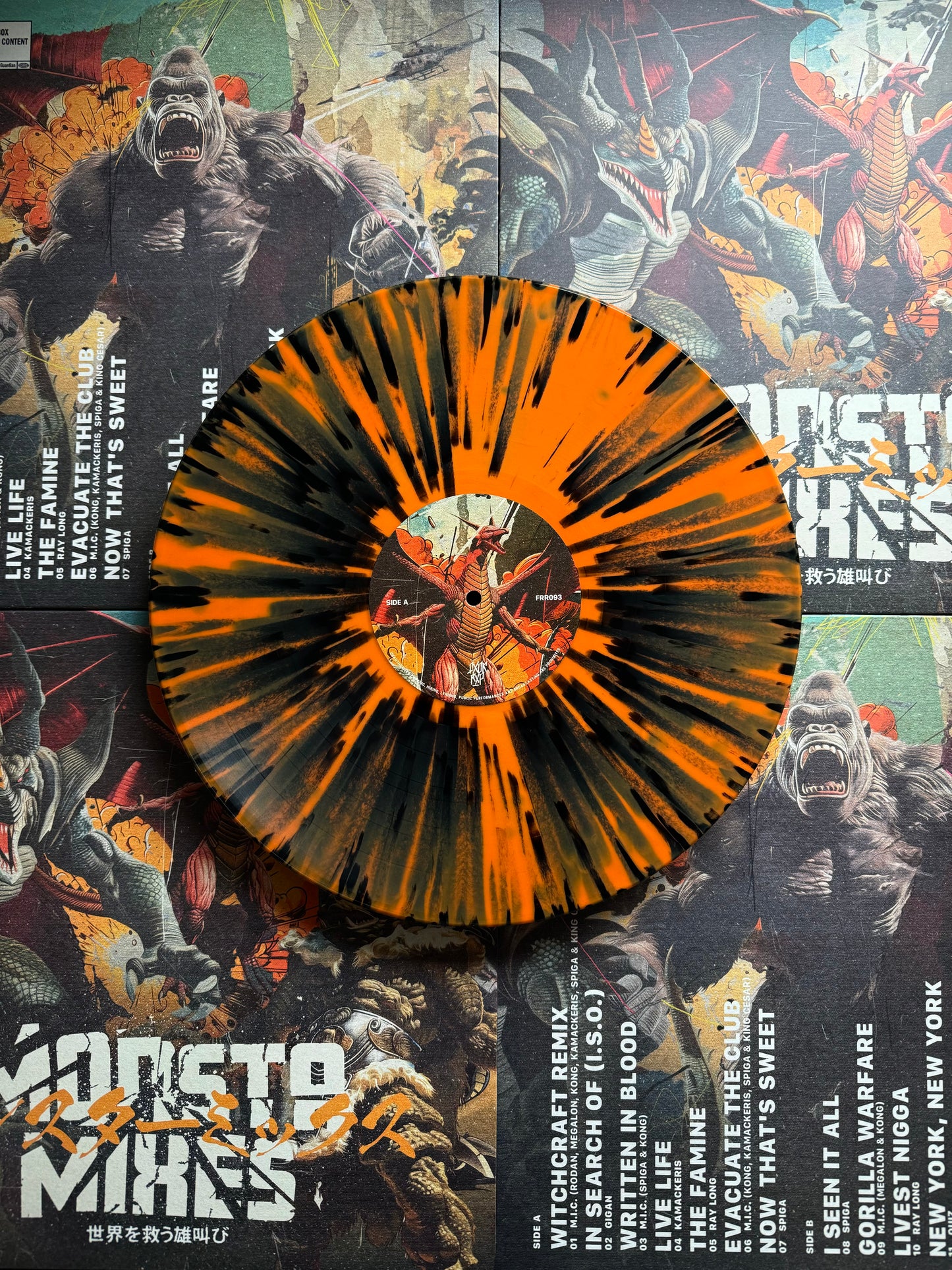 [FRR093] X-RAY "Monsta Mixes" LP