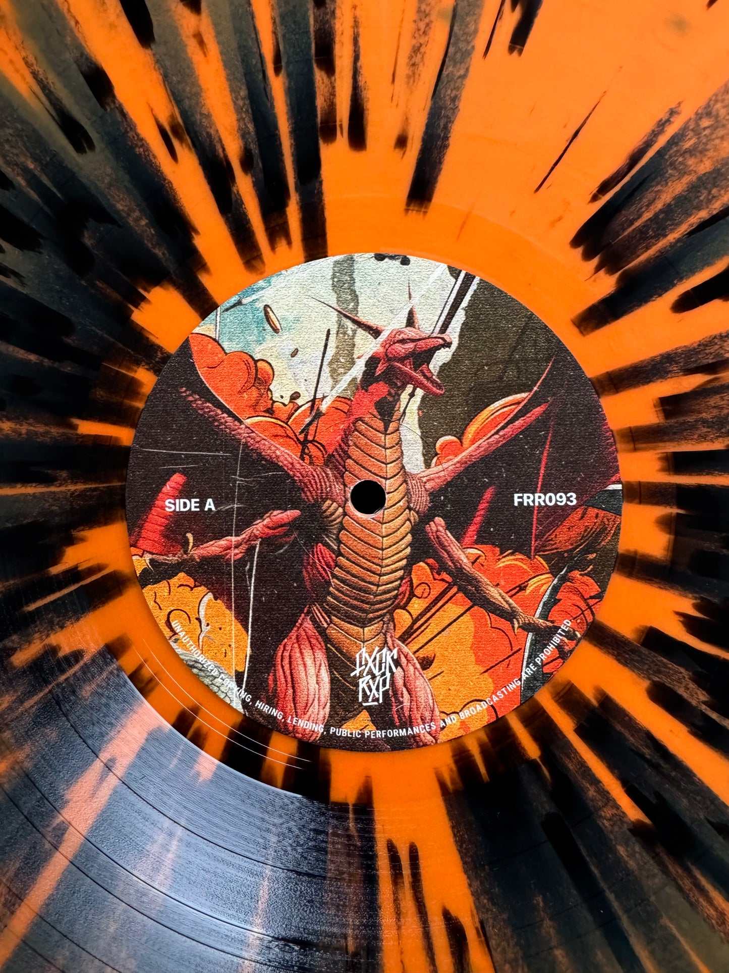 [FRR093] X-RAY "Monsta Mixes" LP