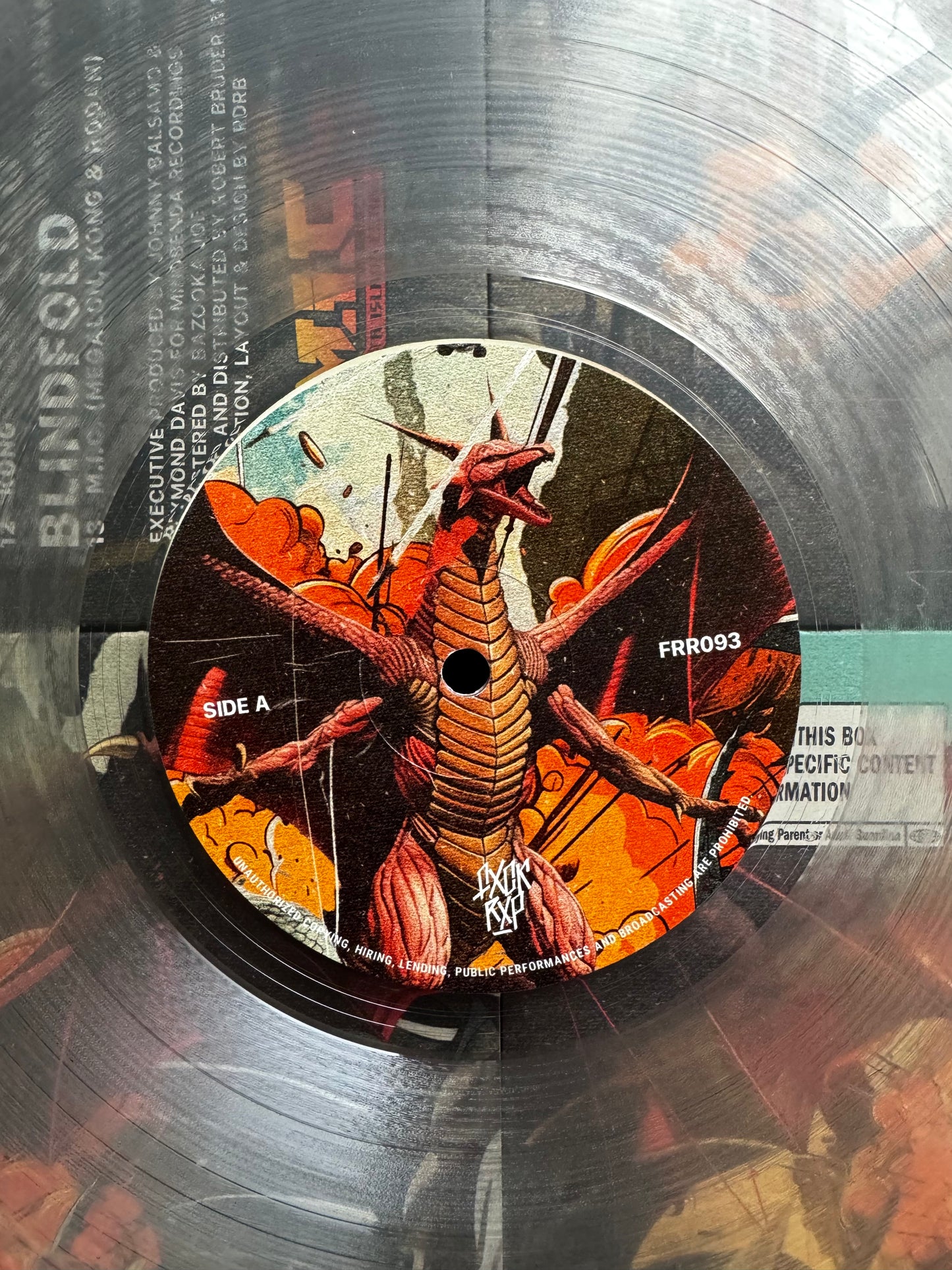 [FRR093] X-RAY "Monsta Mixes" LP