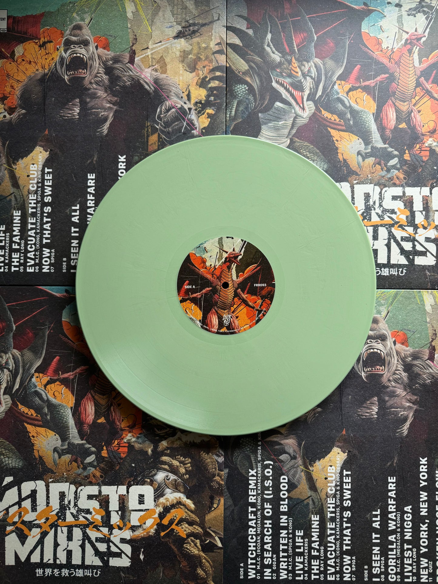 [FRR093] X-RAY "Monsta Mixes" LP