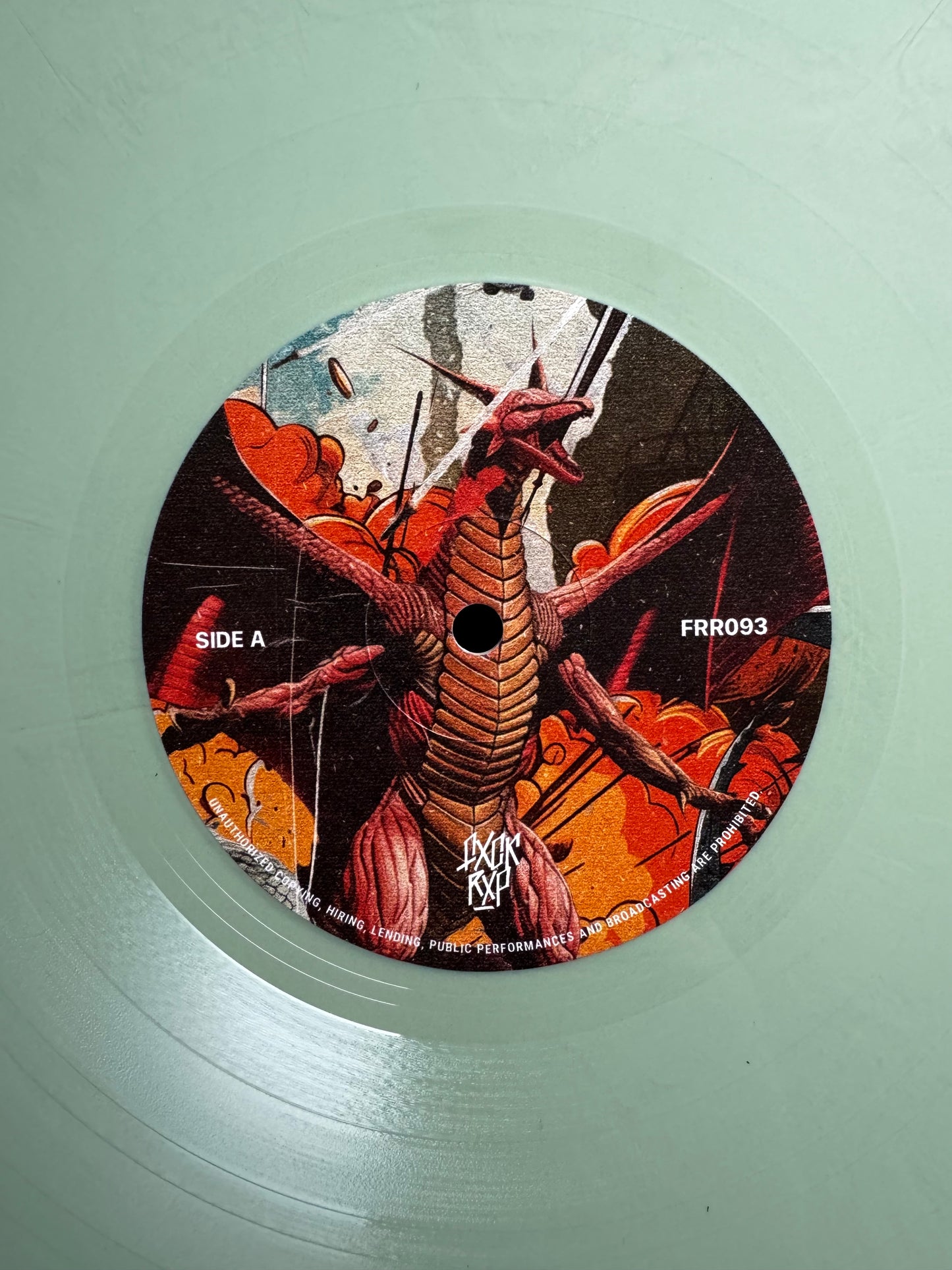 [FRR093] X-RAY "Monsta Mixes" LP