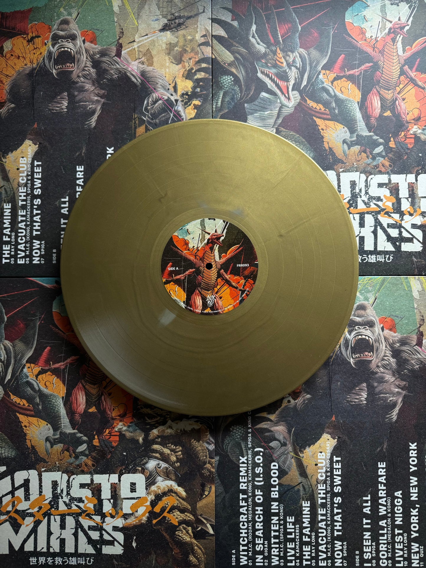 [FRR093] X-RAY "Monsta Mixes" LP