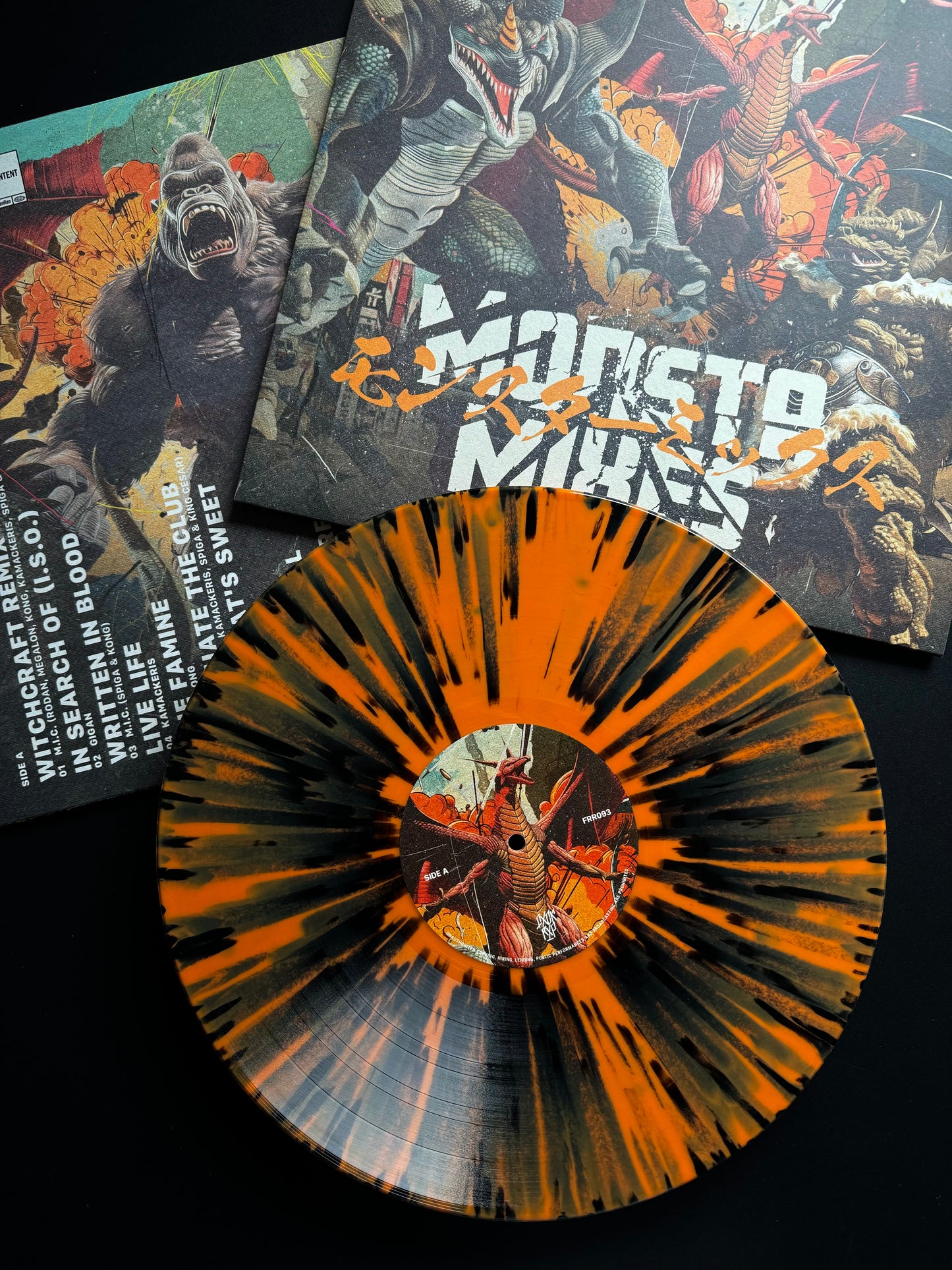 [FRR093] X-RAY "Monsta Mixes" LP