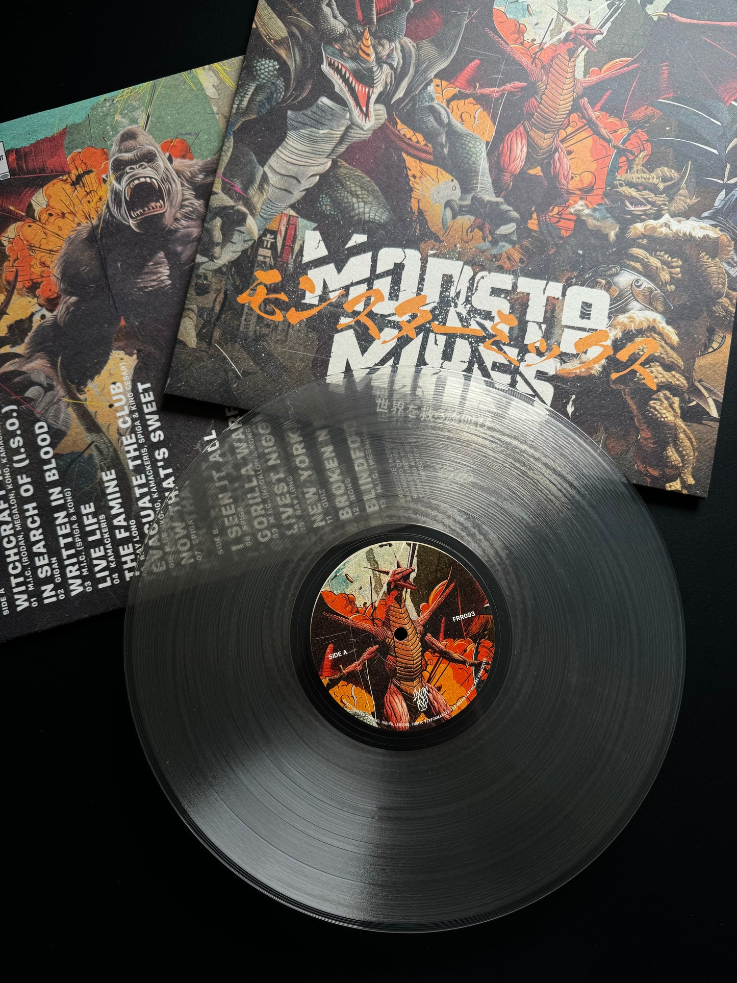 [FRR093] X-RAY "Monsta Mixes" LP