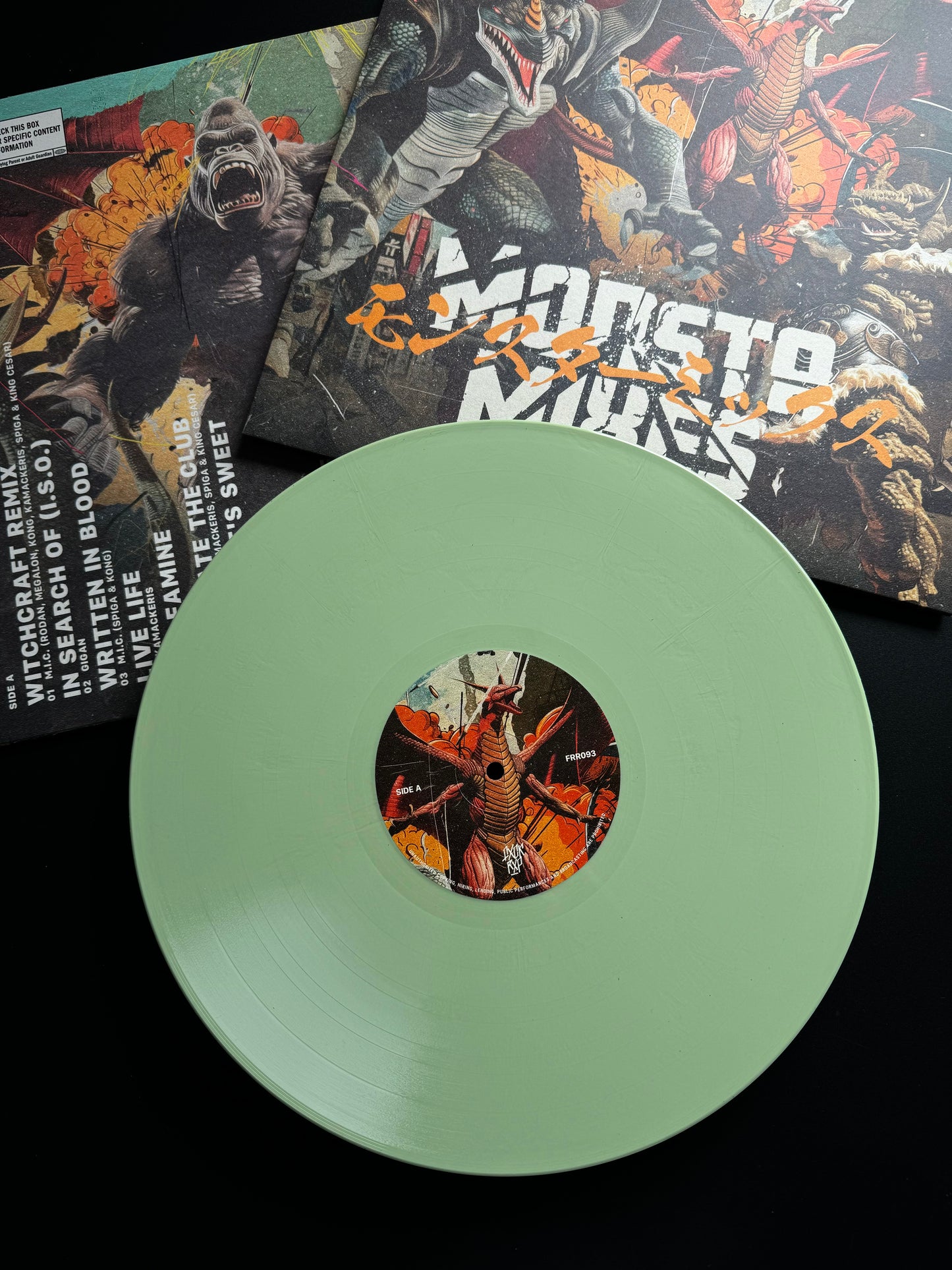 [FRR093] X-RAY "Monsta Mixes" LP