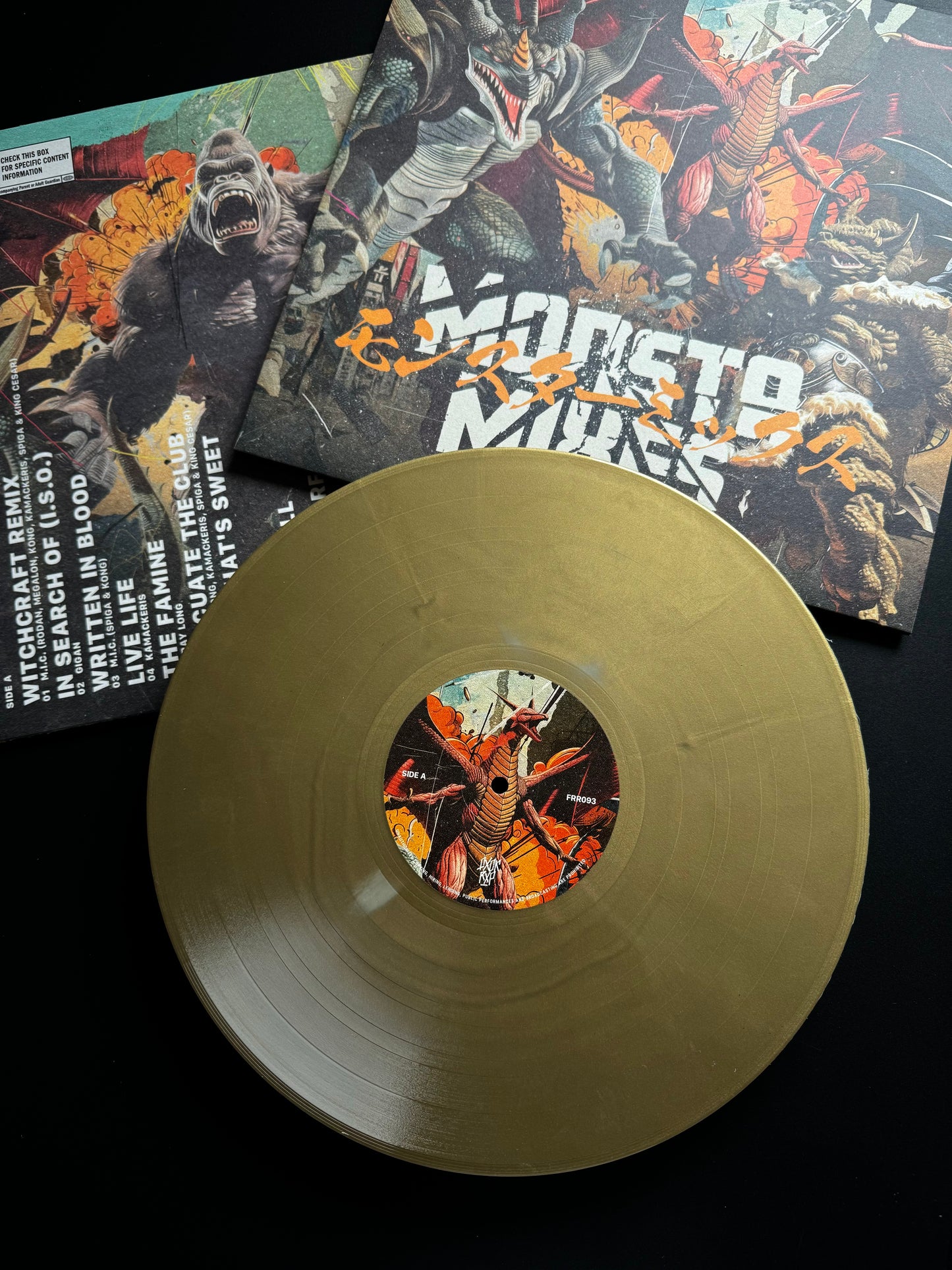 [FRR093] X-RAY "Monsta Mixes" LP