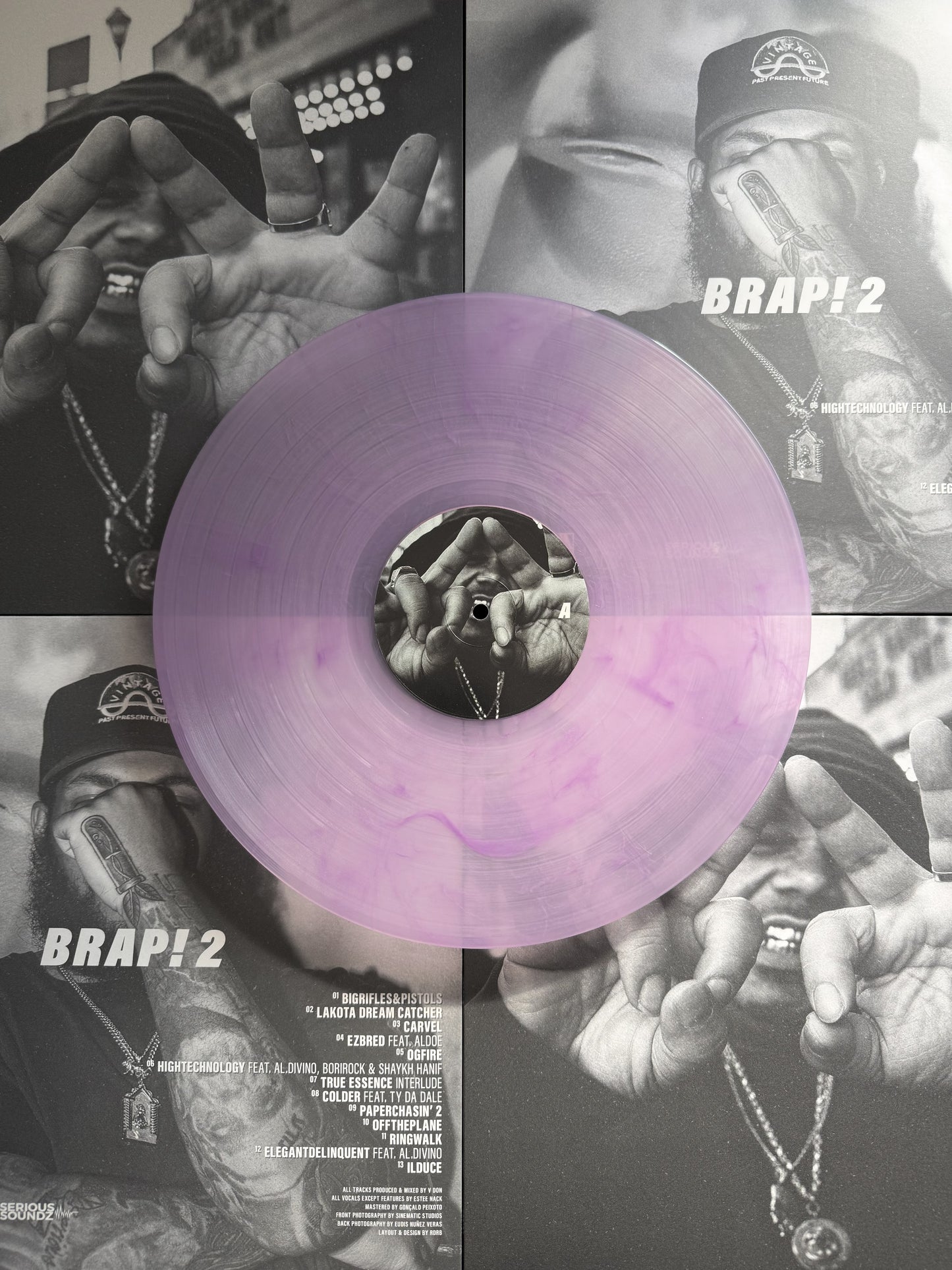 [FRR107] ESTEE NACK & V DON "BRAP 2" LP [B/W COVER EDITION]