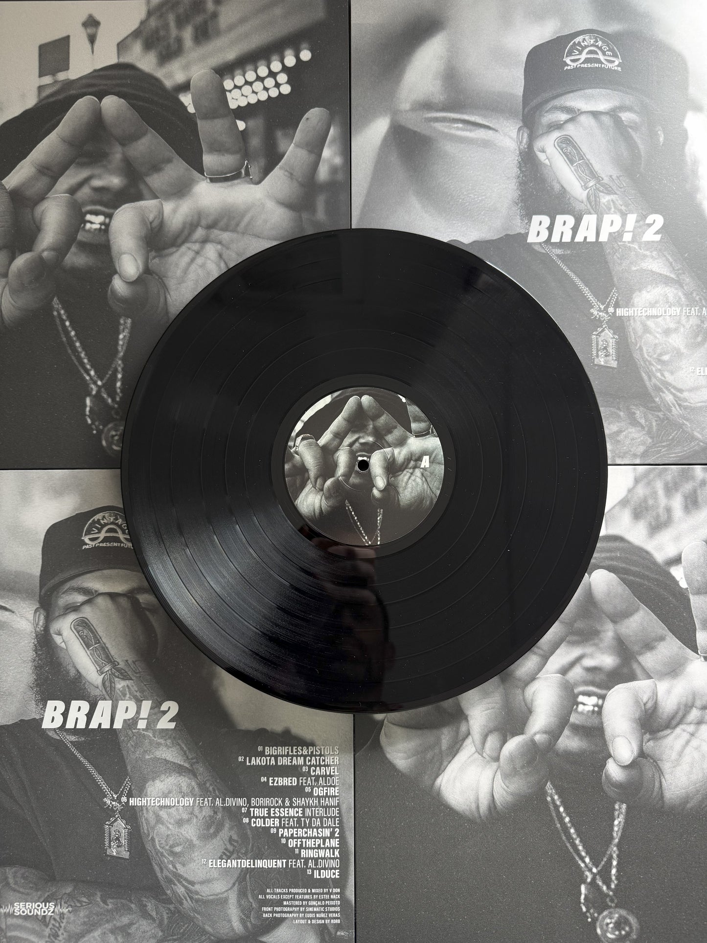 [FRR107] ESTEE NACK & V DON "BRAP 2" LP [B/W COVER EDITION]