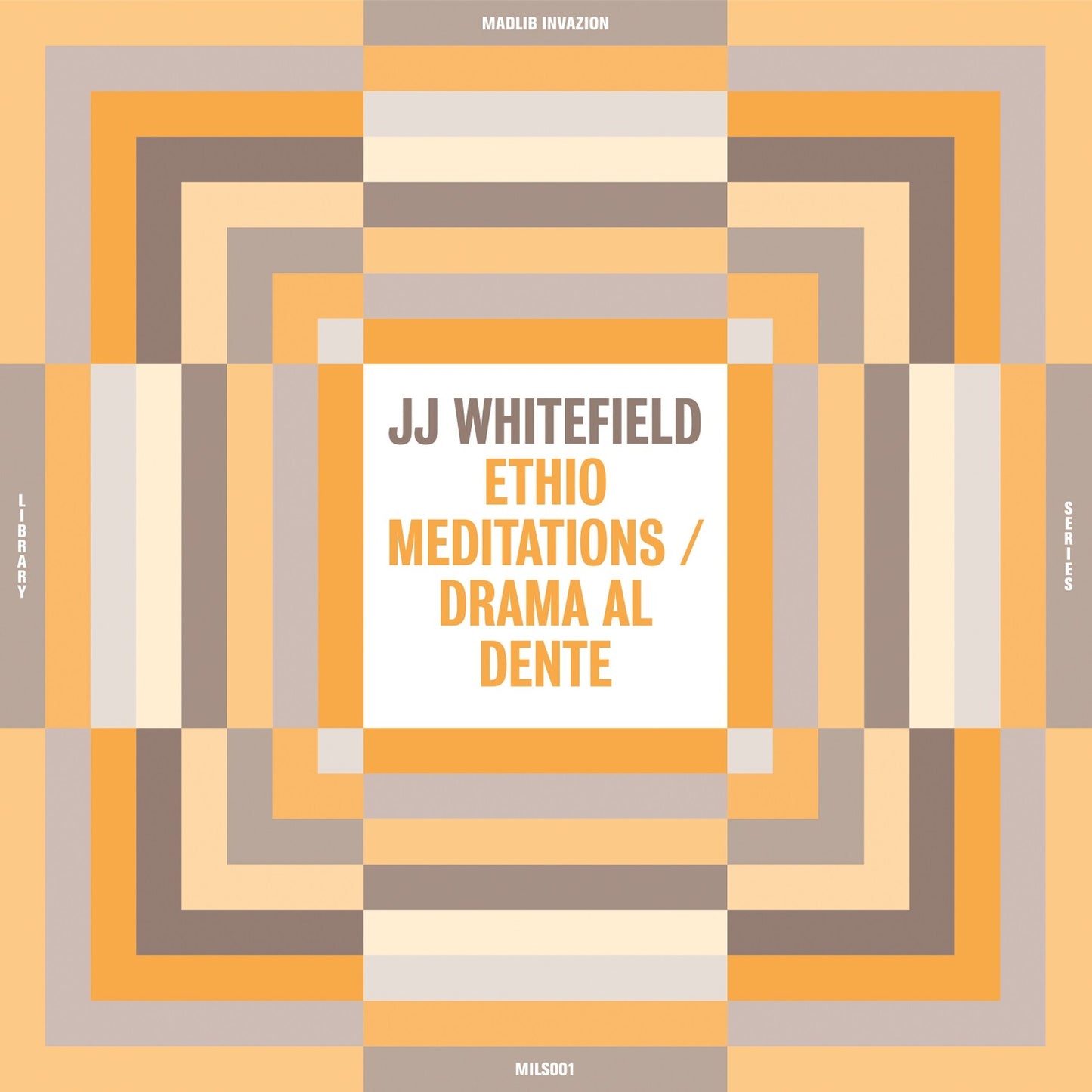 (MILS001) JJ WHITEFIELD "Ethio Meditations / Drama Al Dente" VINYL LP