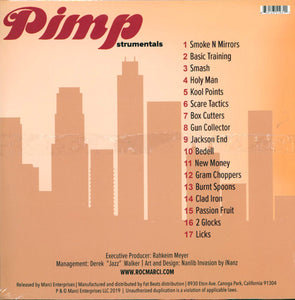ROC MARCIANO "Pimpstrumentals" VINYL LP