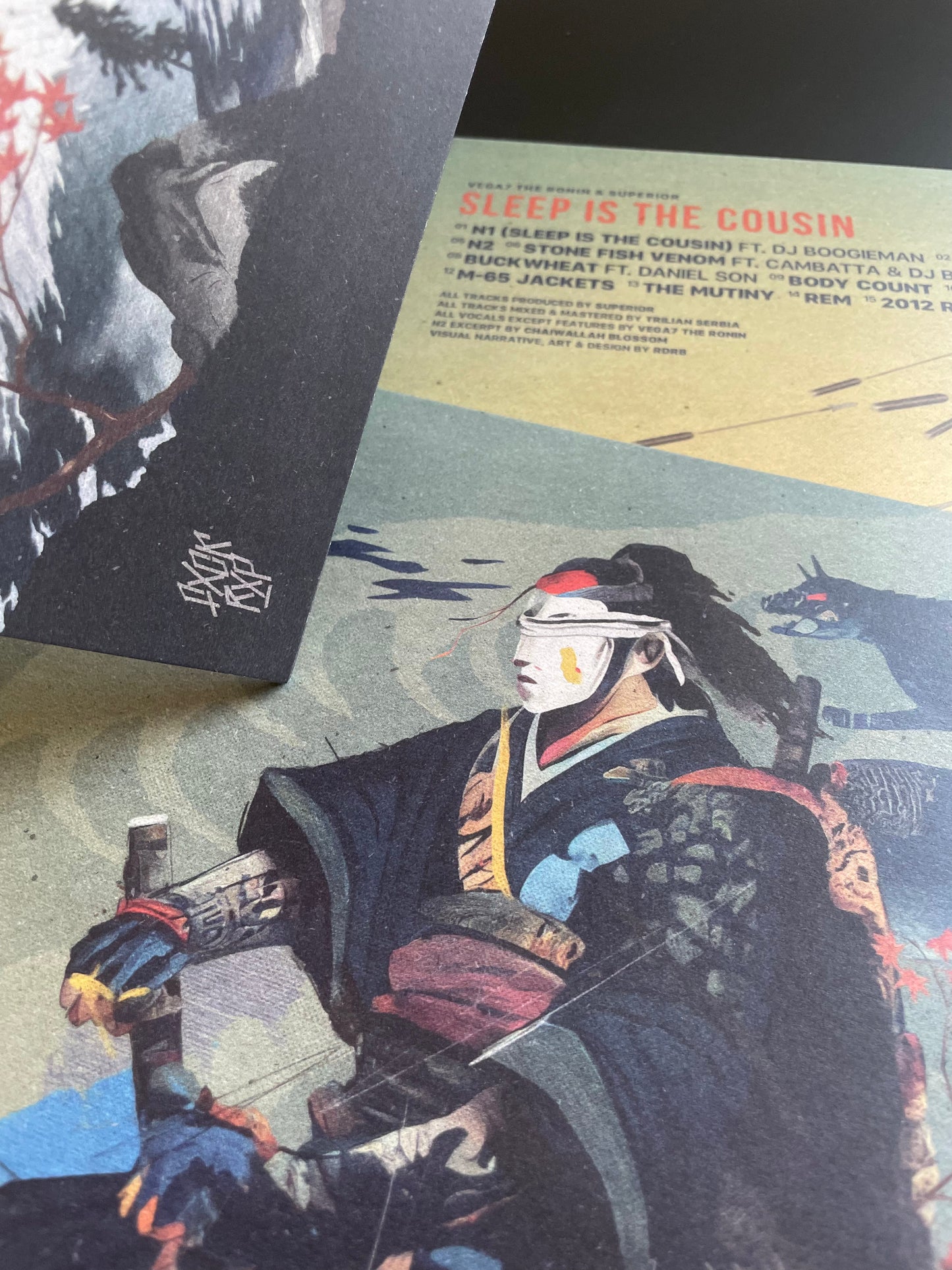 [FRR085] VEGA7 THE RONIN & SUPERIOR "Sleep Is The Cousin" LP