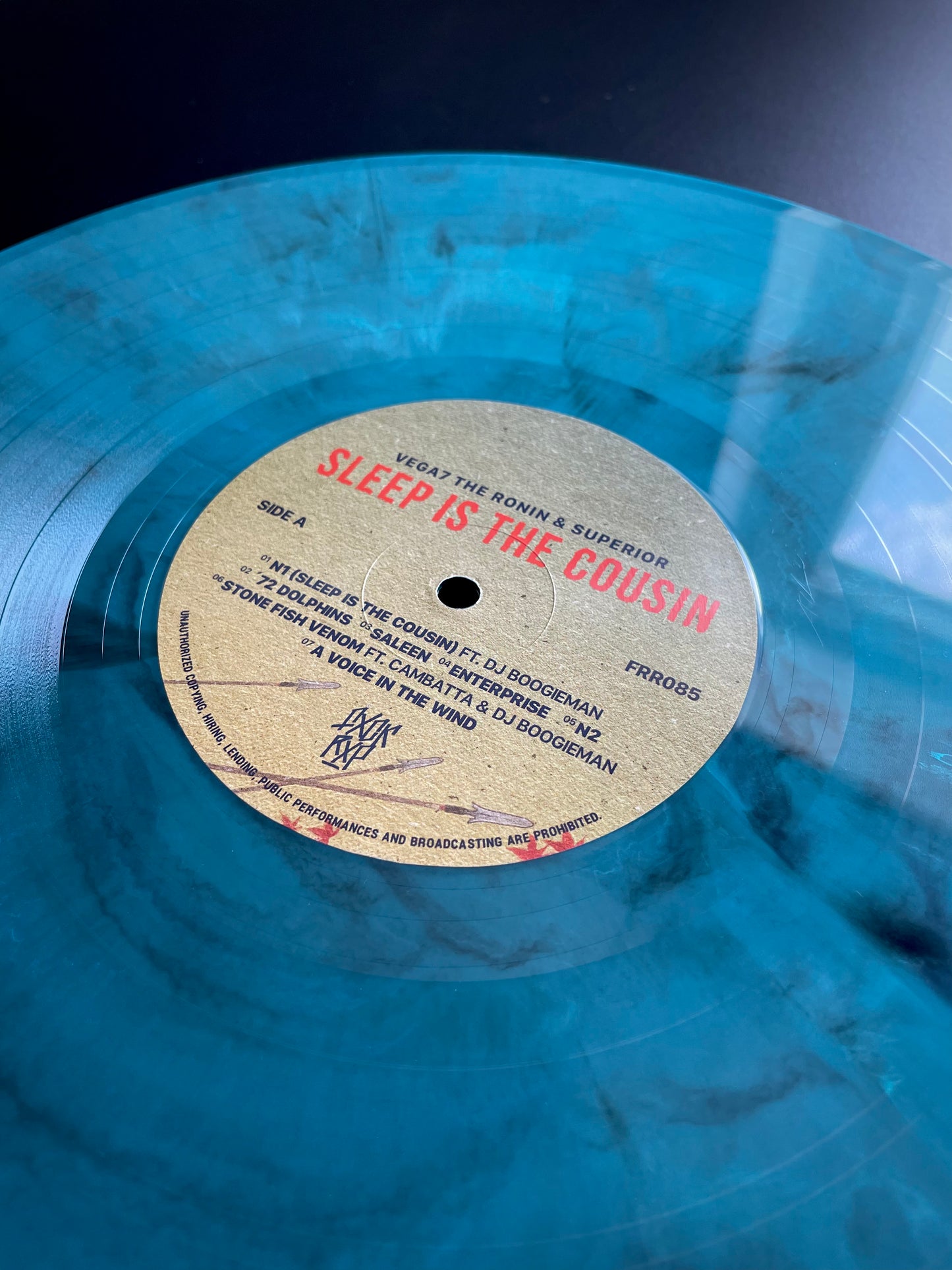 [FRR085] VEGA7 THE RONIN & SUPERIOR "Sleep Is The Cousin" LP