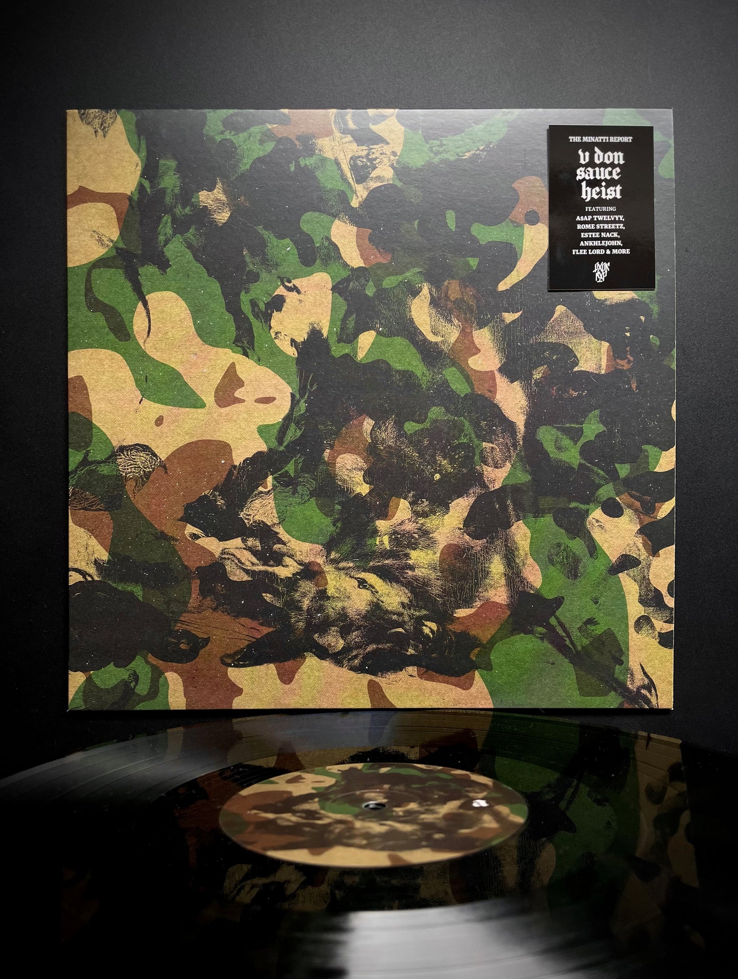 [FRR070] V DON & SAUCE HEIST "The Minatti Report" LP