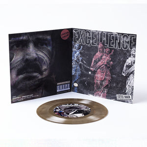 CRIMEAPPLE, ESTEE NACK & RIGZ "Commerciante D'Arte" VINYL 7" (Produced by MICHAELANGELO)